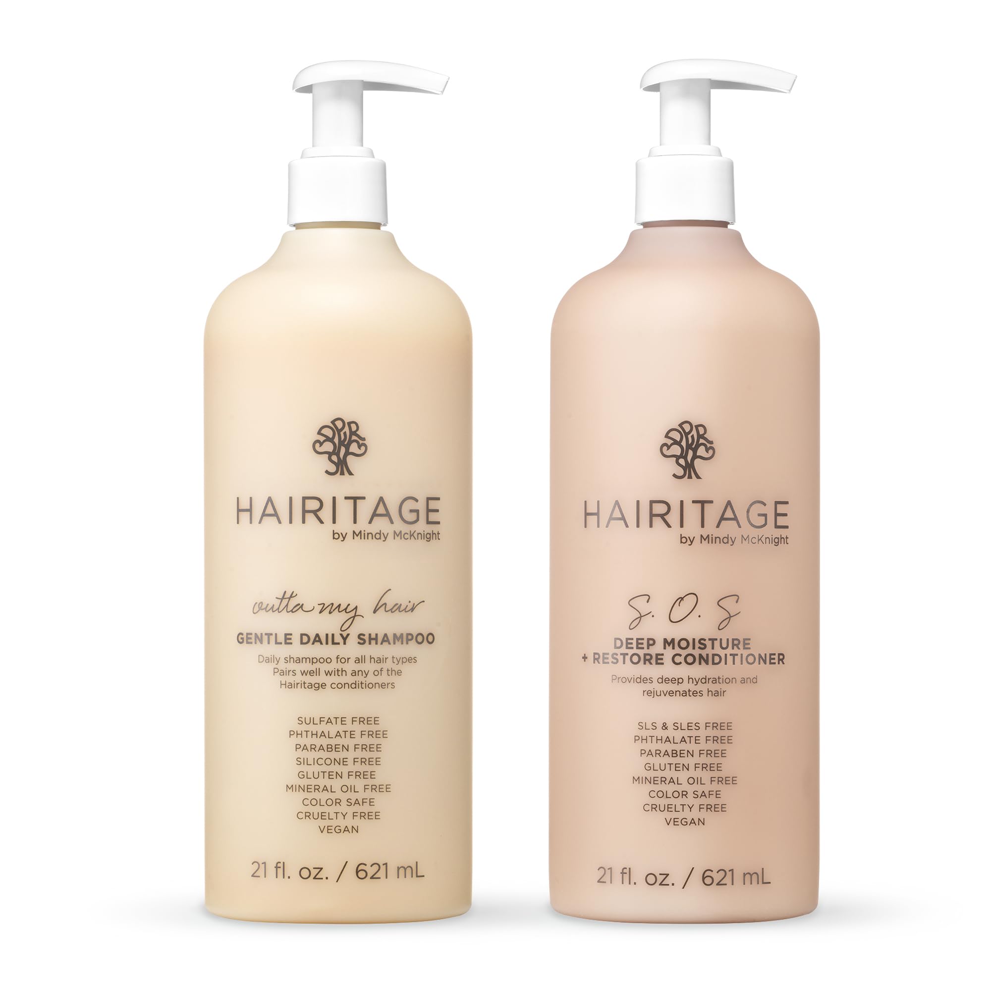 Set de Shampoo y Acondicionador Hairitage del Cabello-Venta Internacional