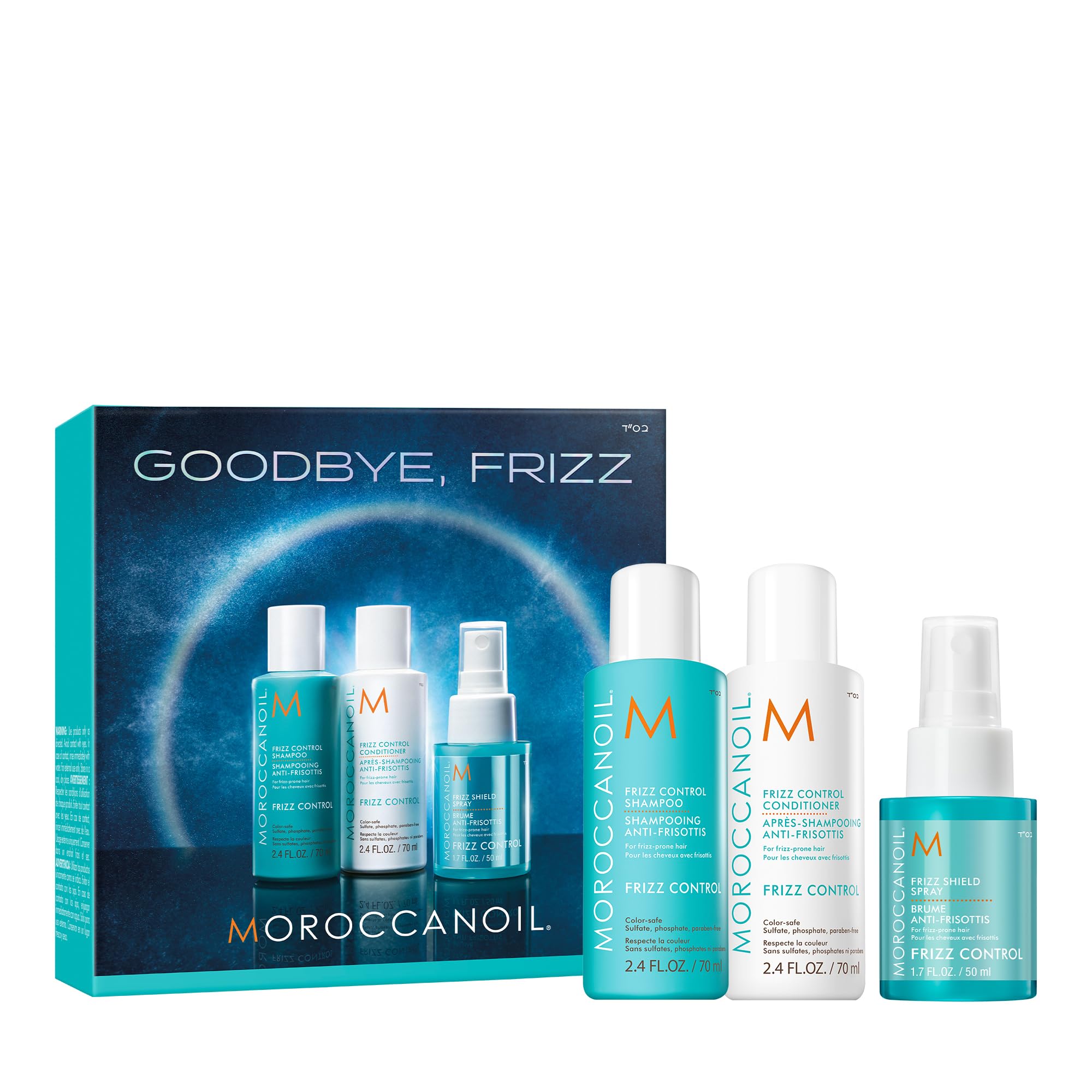 El Kit Moroccanoil para Controlar el Encrespamiento del Cabello lo Nutre de Forma Suave y Sedosa - Venta Internacional