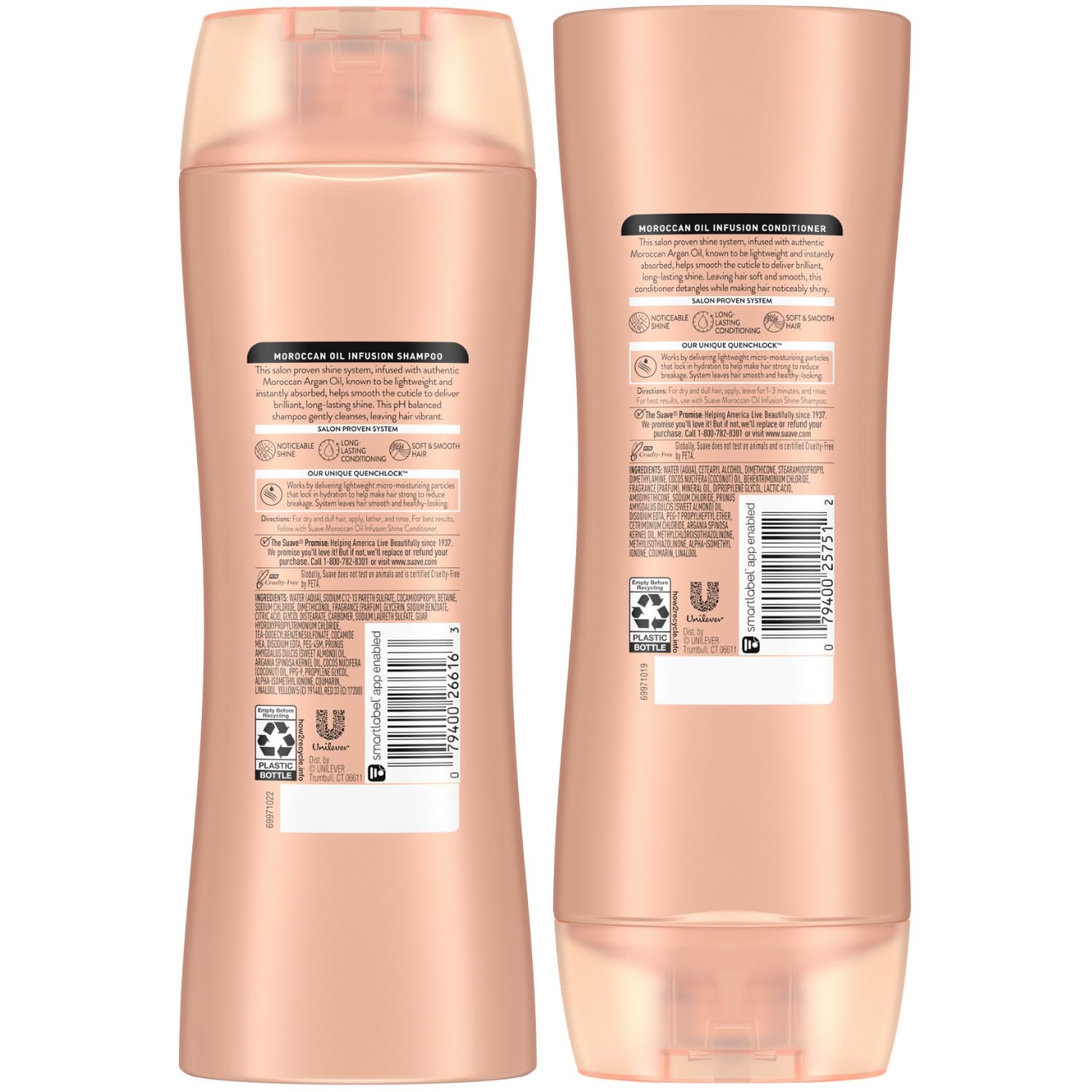 Foto 3 pulgar | Shampoo con Acondicionador Suave de 373 Ml 2 Piezas-Venta Internacional