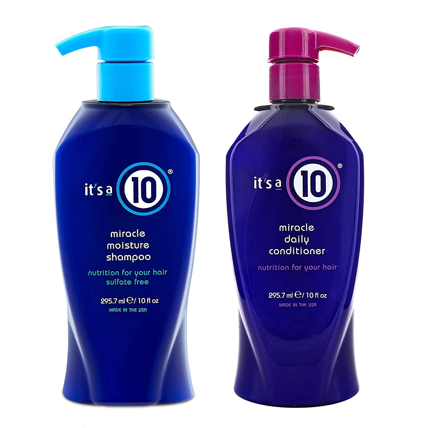 Foto 1 | Shampoo con Acondicionador It's a 10 Haircare 295.7 ml 2 Piezas-Venta Internacional
