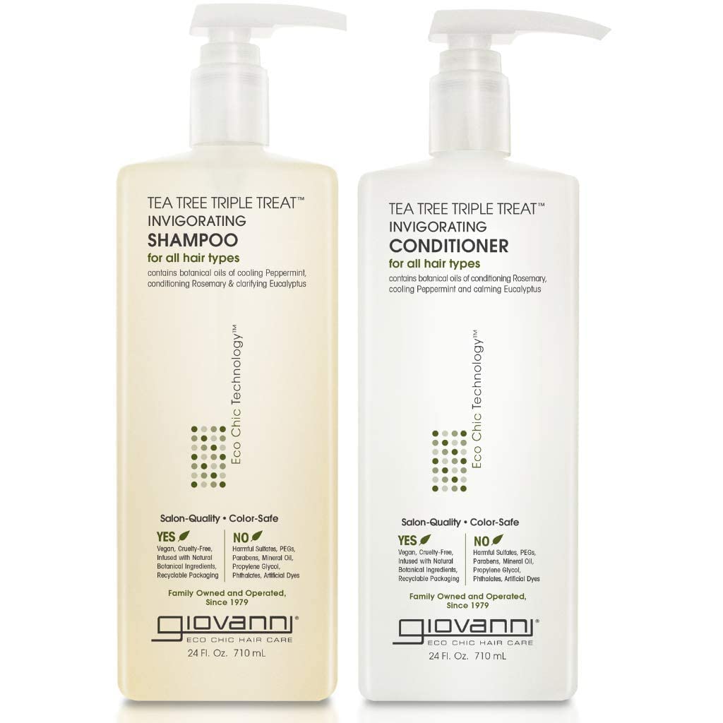 Foto 1 | Champú Y Acondicionador Giovanni Tea Tree Triple Treat - Venta Internacional
