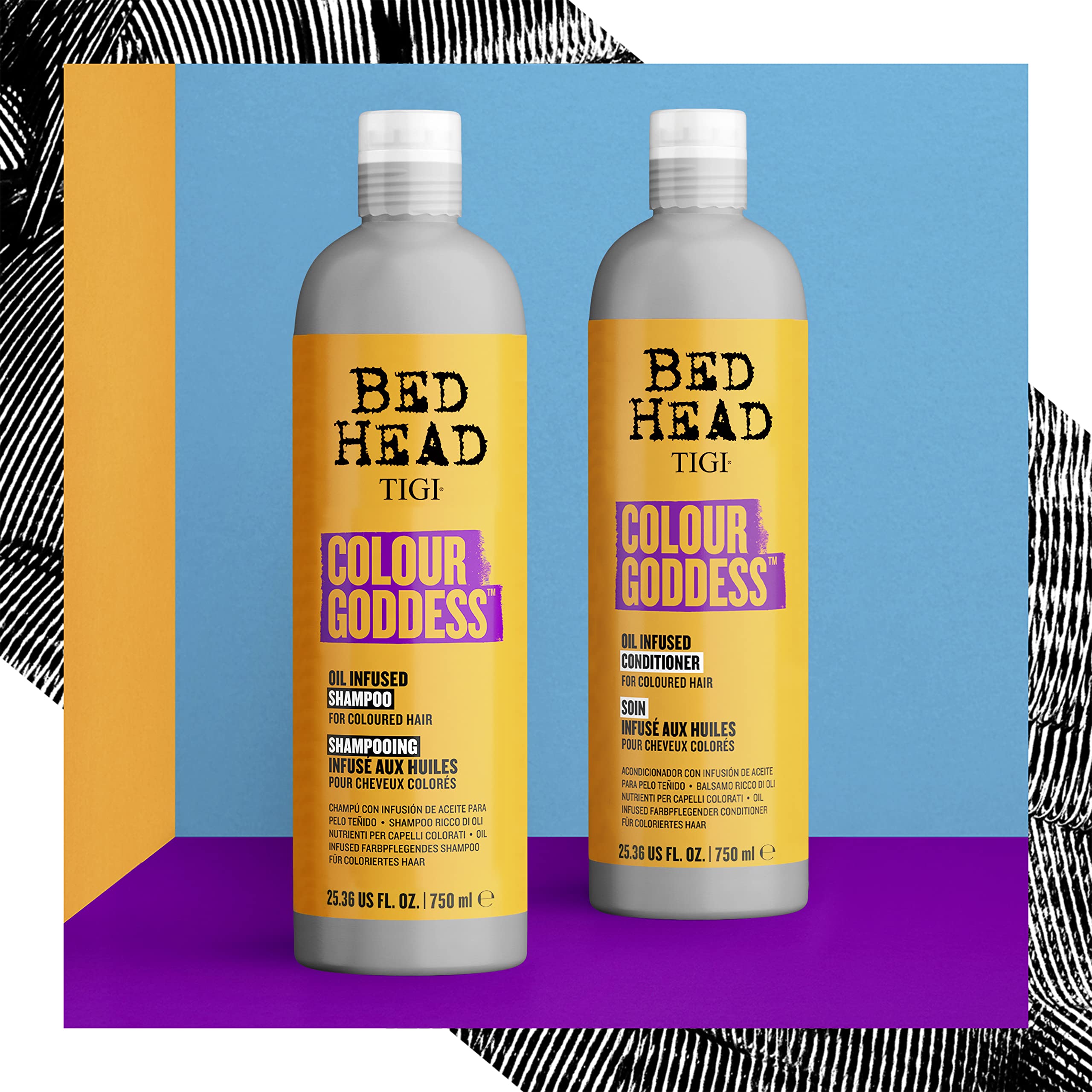 Foto 6 pulgar | Shampoo y Acondicionador Tigi Bed Head Colour Goddess 750 Ml - Venta Internacional