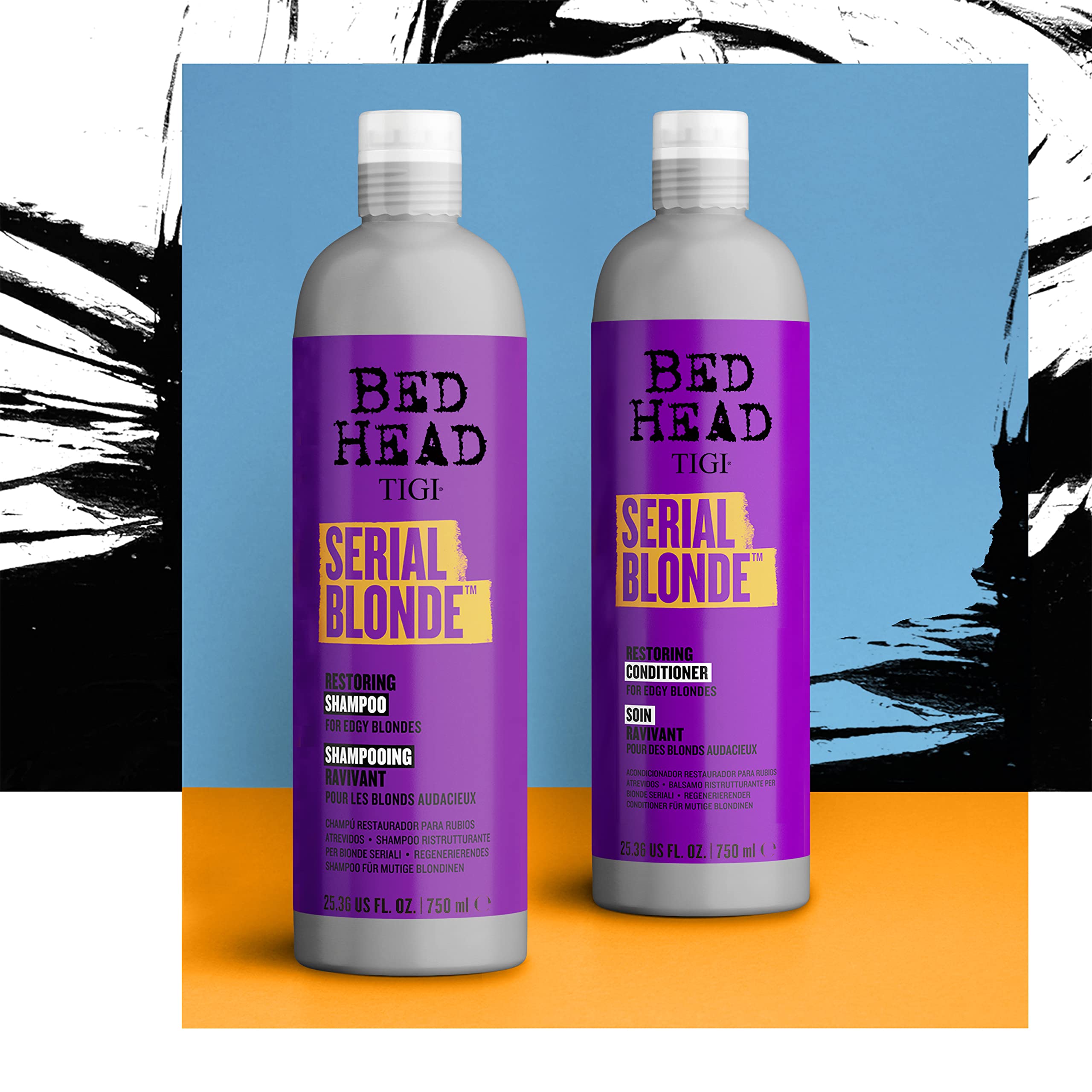 Foto 6 pulgar | Shampoo y Acondicionador Tigi Bed Head Serial Blonde 750 Ml - Venta Internacional