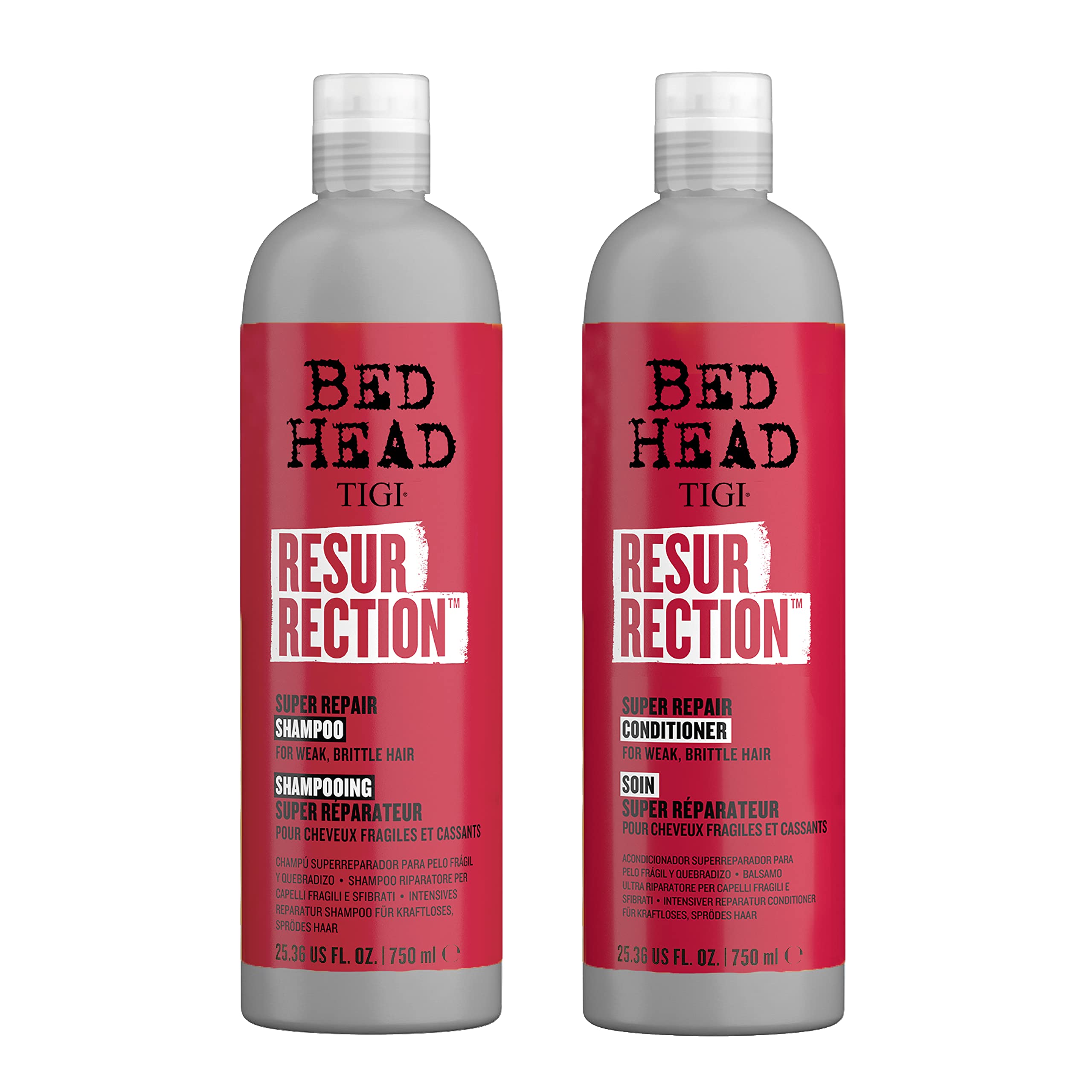 Foto 2 pulgar | Set De Champú Y Acondicionador Tigi Bed Head Resurrection 750 Ml - Venta Internacional.