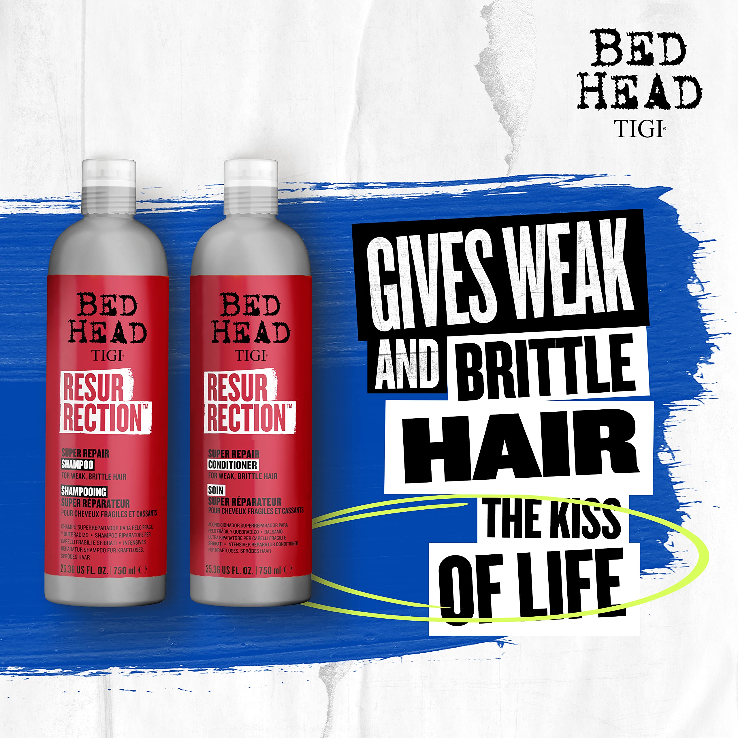 Foto 3 pulgar | Set De Champú Y Acondicionador Tigi Bed Head Resurrection 750 Ml - Venta Internacional.