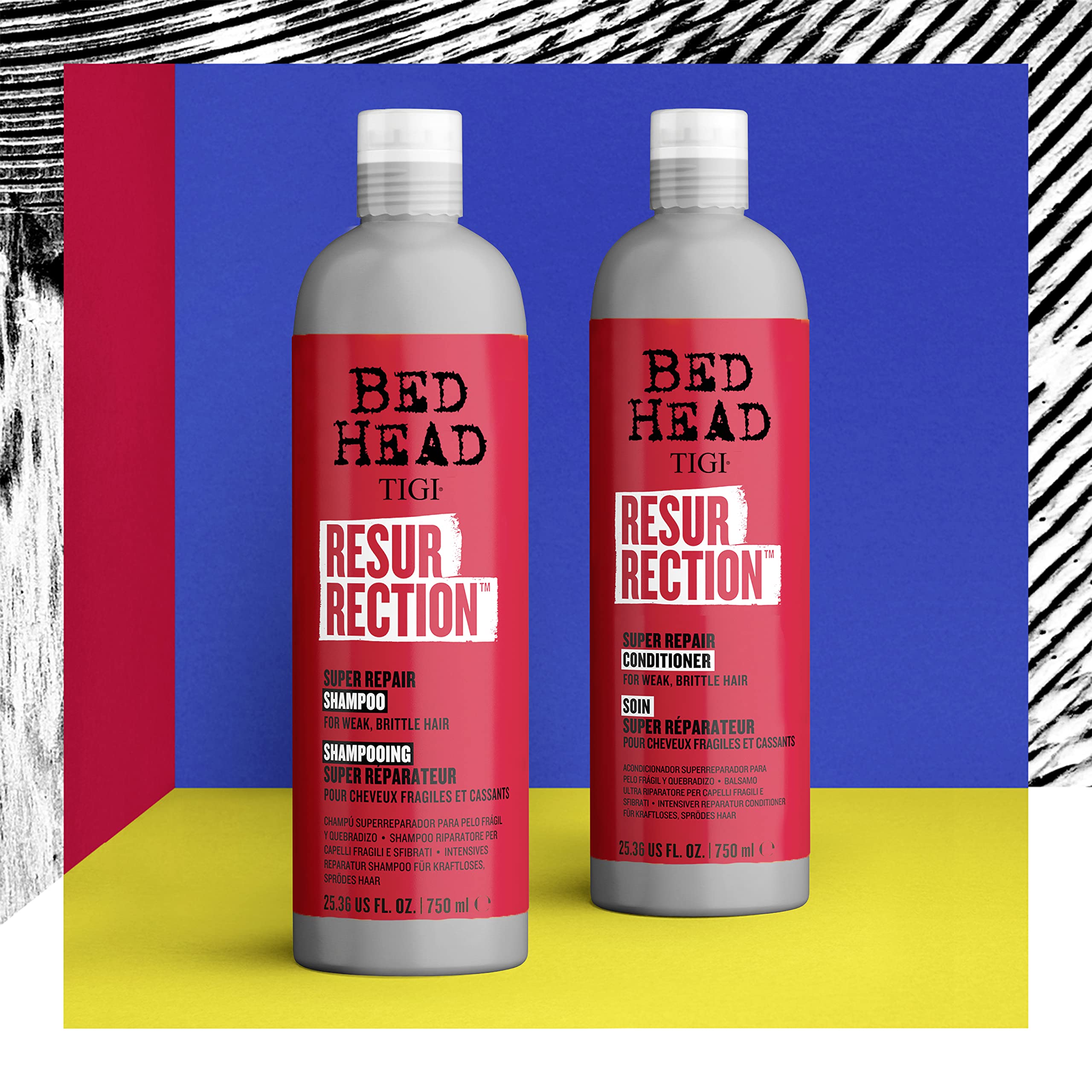 Foto 6 pulgar | Set De Champú Y Acondicionador Tigi Bed Head Resurrection 750 Ml - Venta Internacional.