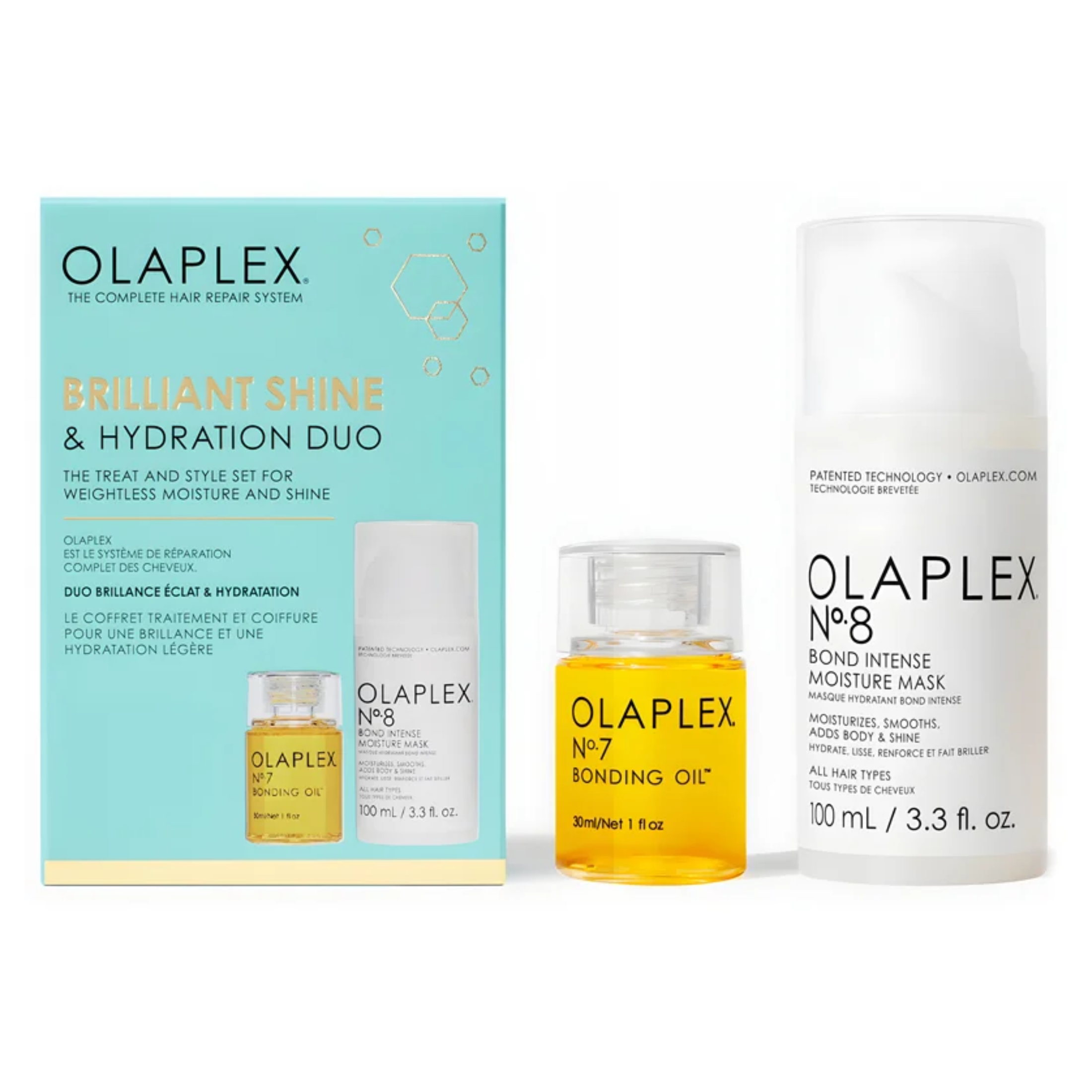 Foto 2 pulgar | Olaplex Brillant Shine And Hydration Dou Kit