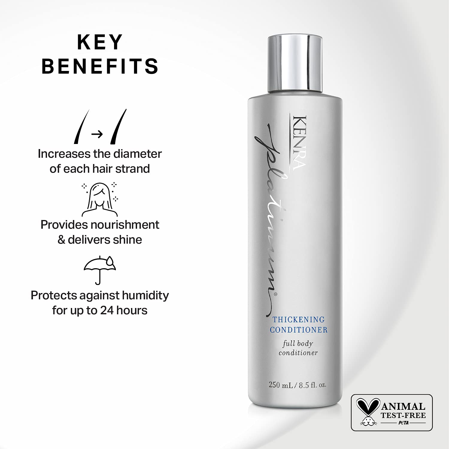 Foto 3 pulgar | Acondicionador Kenra Platinum Thickening 931 Ml Para Todo Tipo De Cabello - Venta Internacional.