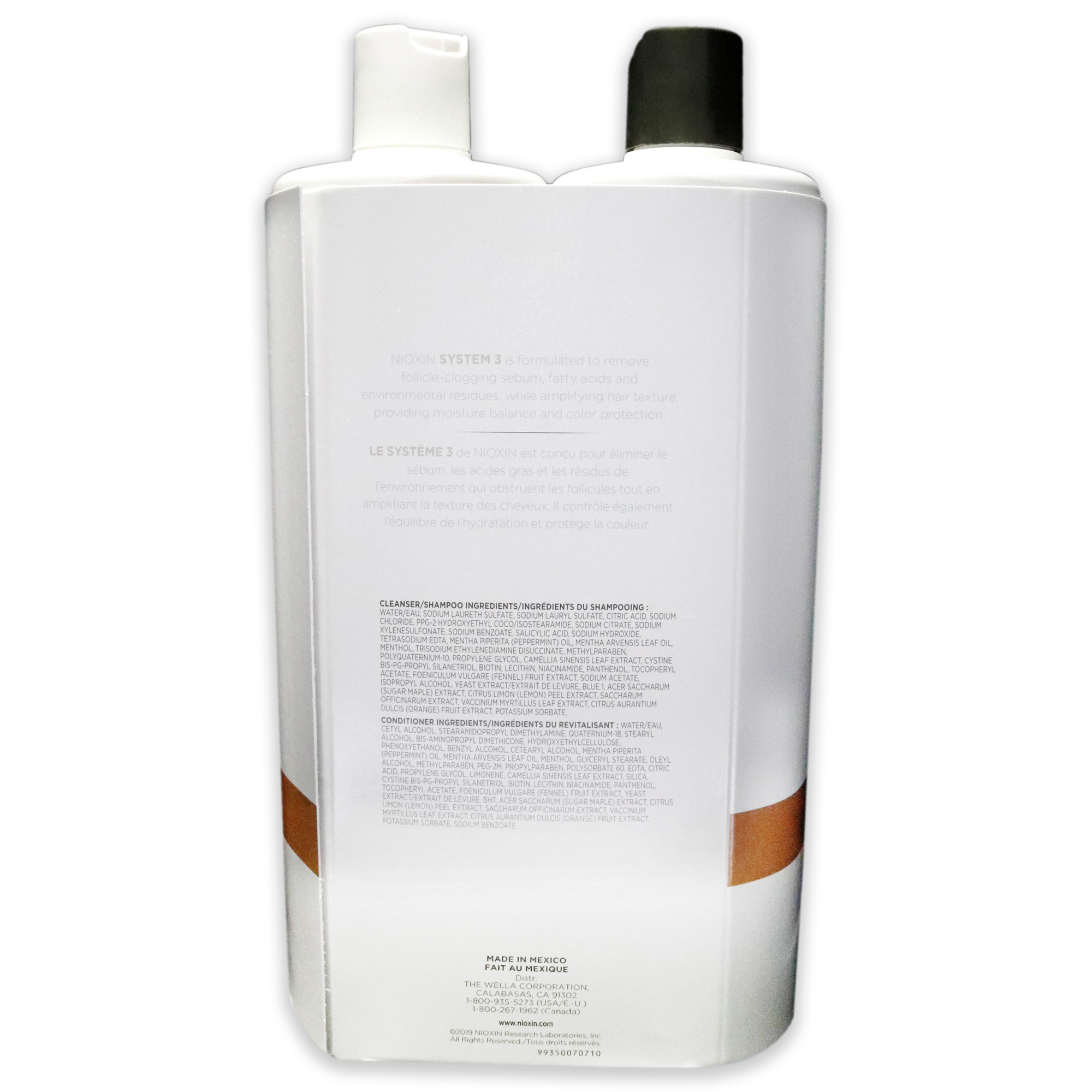 Foto 4 pulgar | Kit De Sistema De Cuidado Capilar Nioxin 3 1000ml - Venta Internacional.