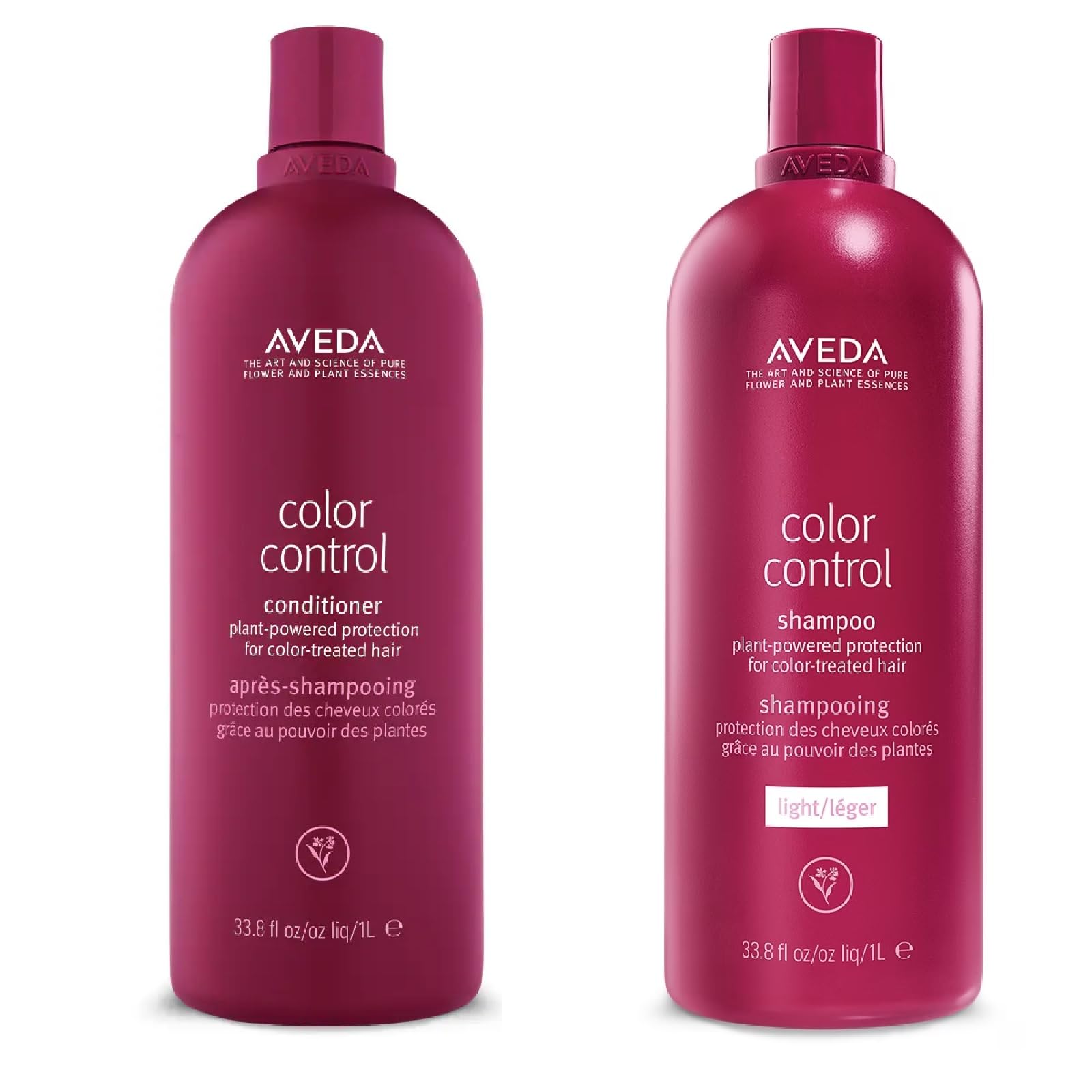 Set De Champú Y Acondicionador Aveda Color Control Light 1l - Venta Internacional.