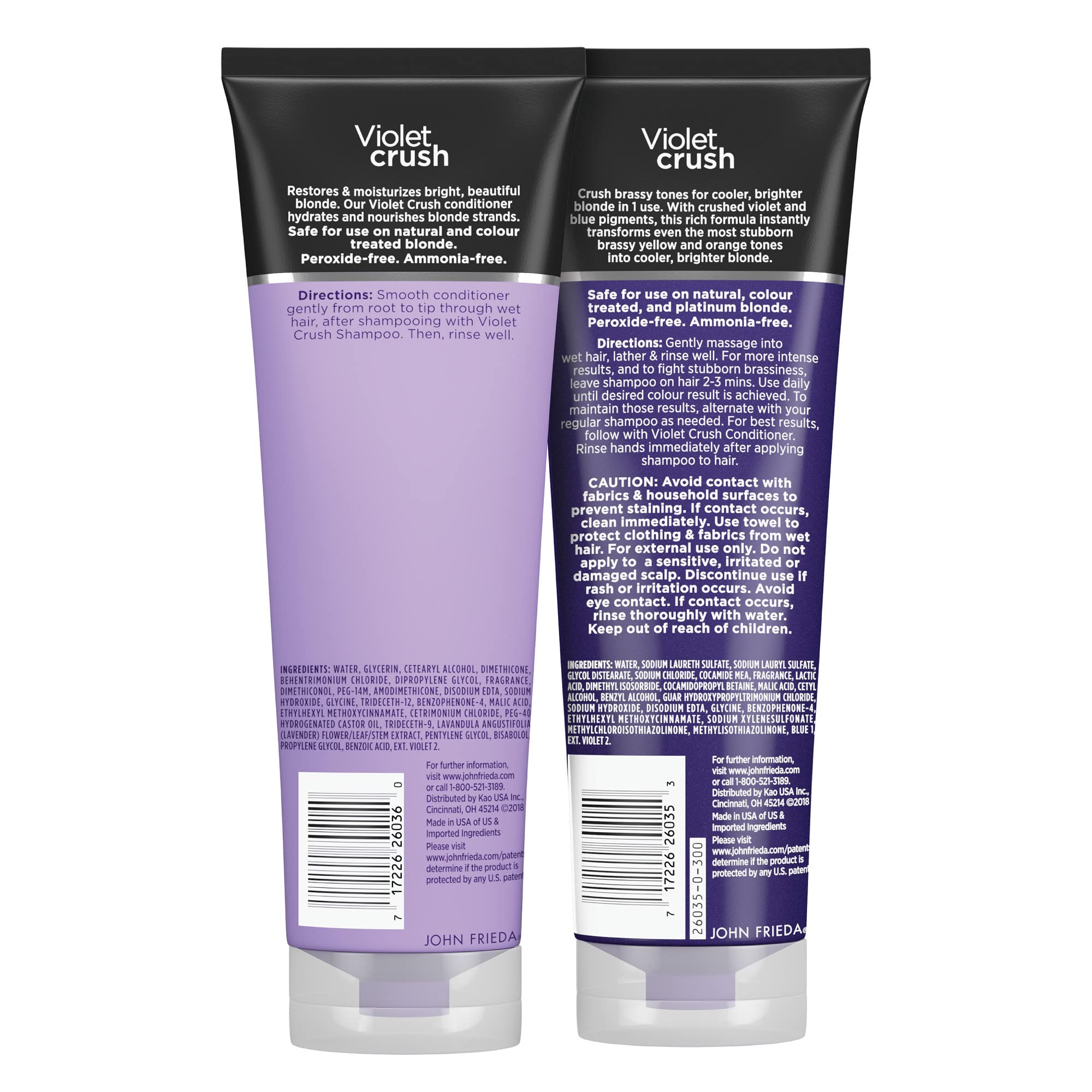 Foto 6 pulgar | Set De Champú Y Acondicionador John Frieda Violet Crush - Venta Internacional.