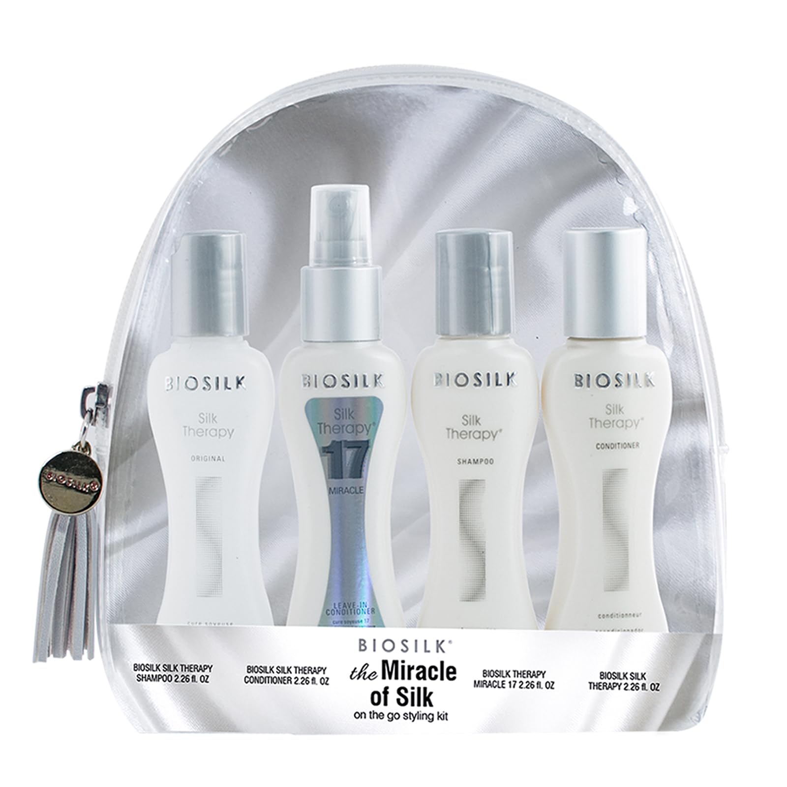 Foto 2 pulgar | Kit Biosilk The Miracle Of Silk Con Champú Y Acondicionador De 60 Ml - Venta Internacional.