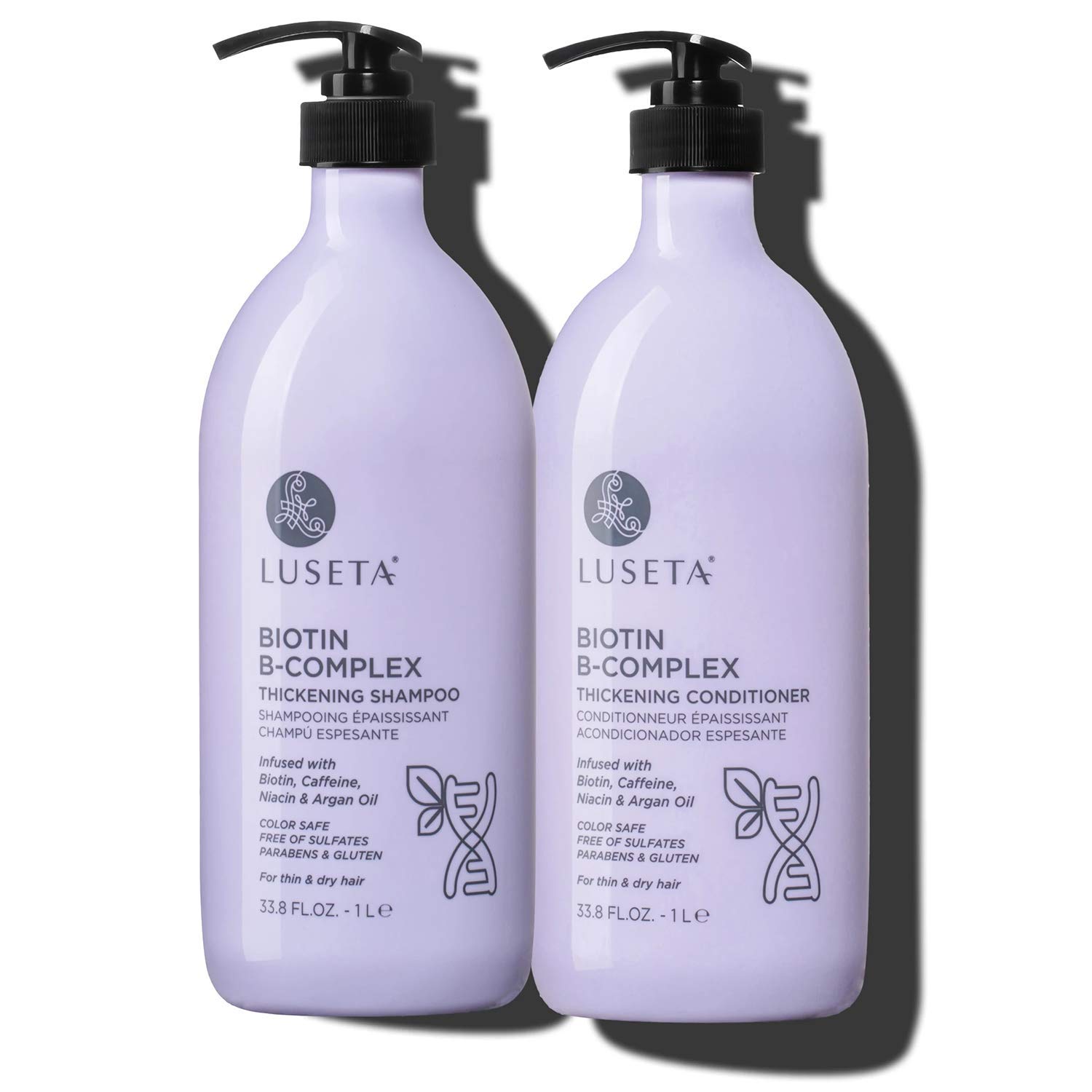 Foto 2 pulgar | Set De Champú Y Acondicionador Luseta B-complex Hair Growth - Venta Internacional.