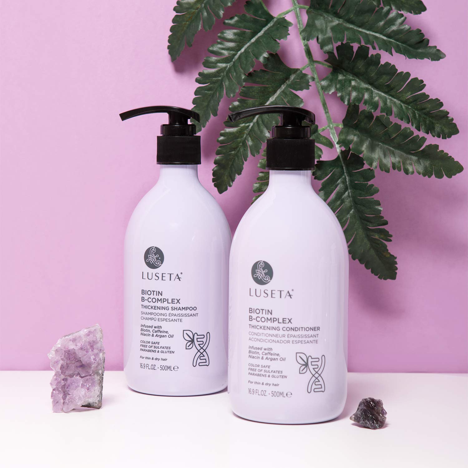 Foto 3 pulgar | Set De Champú Y Acondicionador Luseta B-complex Hair Growth - Venta Internacional.