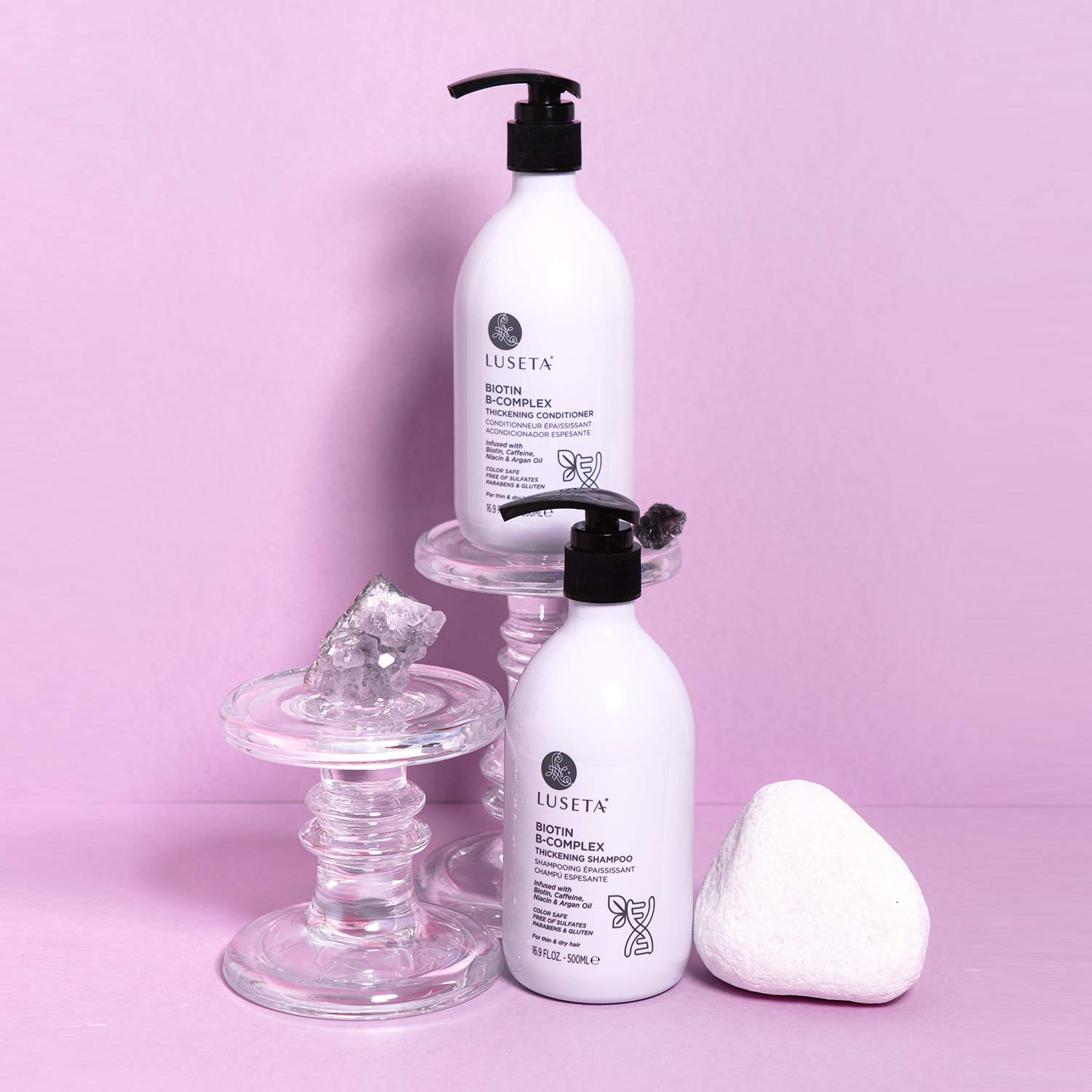 Foto 5 pulgar | Set De Champú Y Acondicionador Luseta B-complex Hair Growth - Venta Internacional.