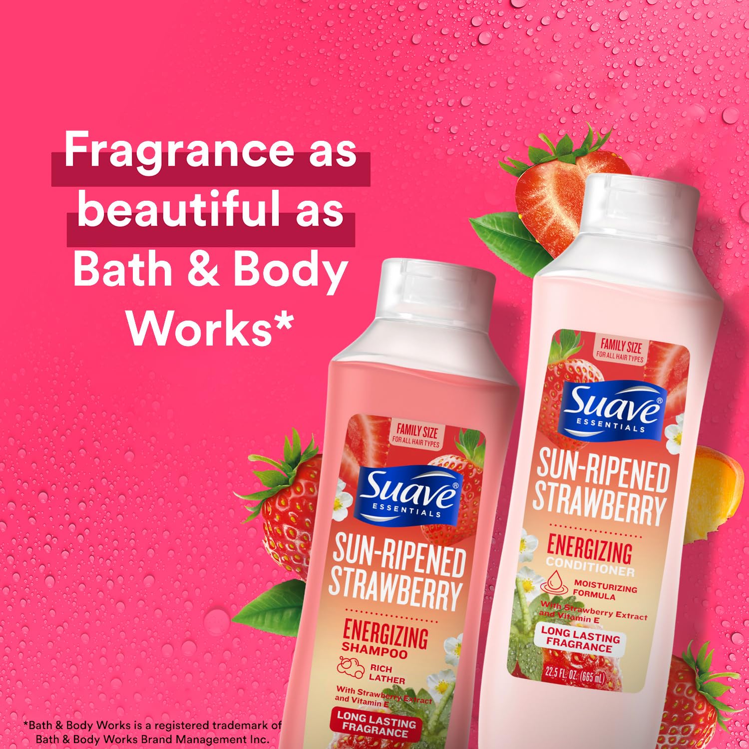 Foto 4 pulgar | Set De Champú Y Acondicionador Suave Sun-ripened Strawberry - Venta Internacional.