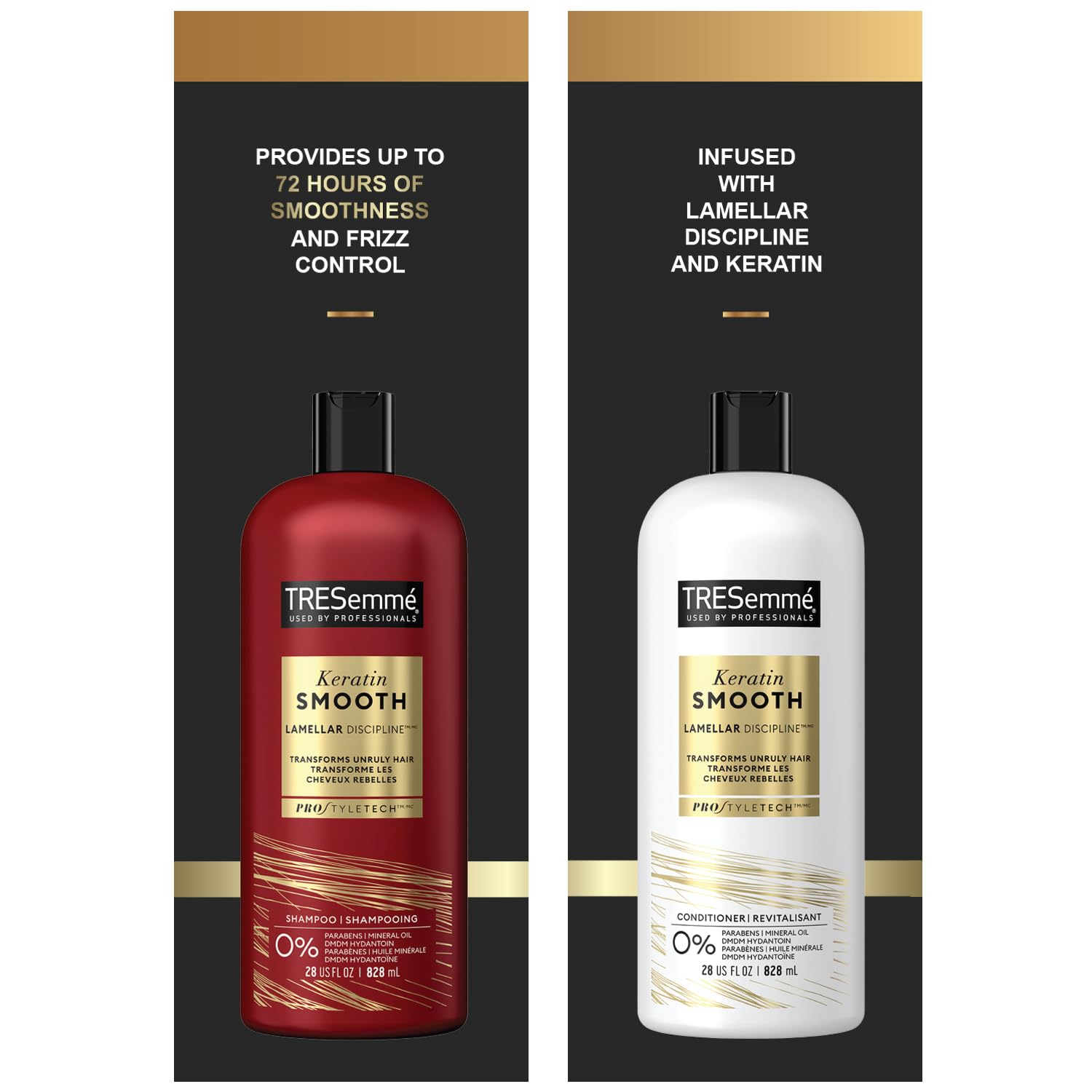 Foto 5 pulgar | Set De Tratamiento Capilar Tresemmé Keratin Smooth Anti-frizz 800 Ml - Venta Internacional.