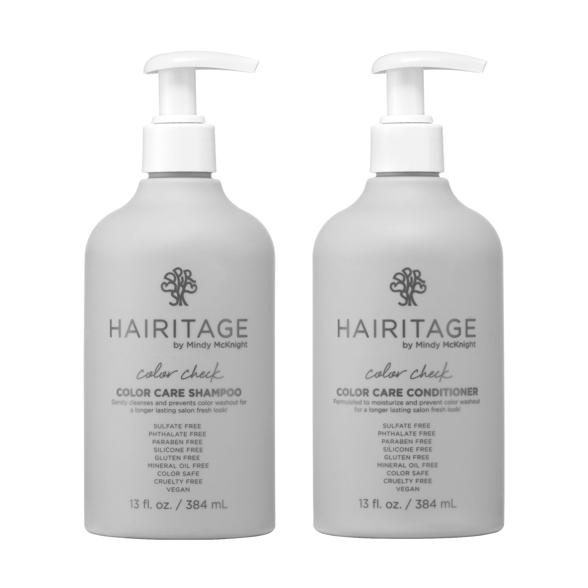 Set De Champú Y Acondicionador Hairitage Color Check 400 Ml - Venta Internacional.