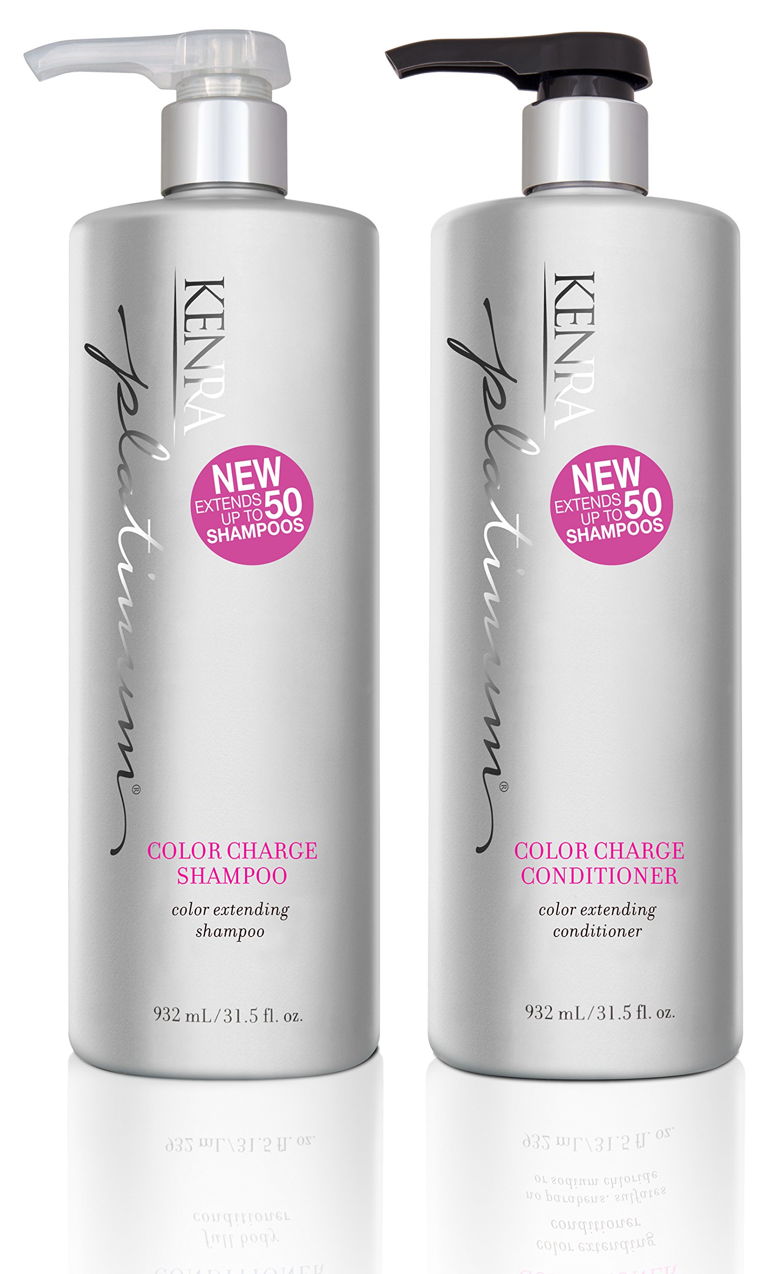 Foto 2 pulgar | Set De Champú/acondicionador Kenra Platinum Color Charge 930 Ml - Venta Internacional.