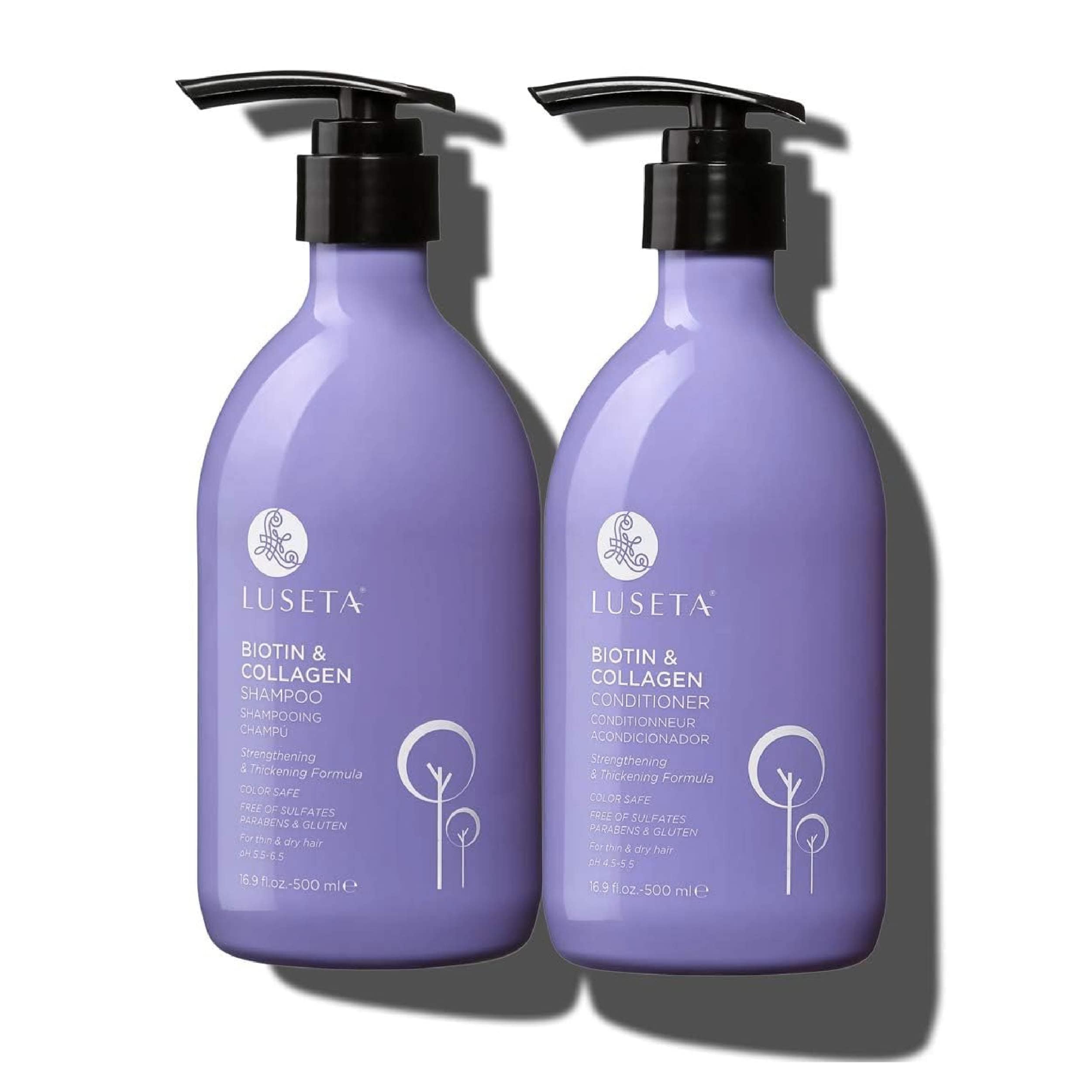 Foto 2 pulgar | Set De Champú Y Acondicionador Luseta Biotin Para El Crecimiento Del Cabello - Venta Internacional.