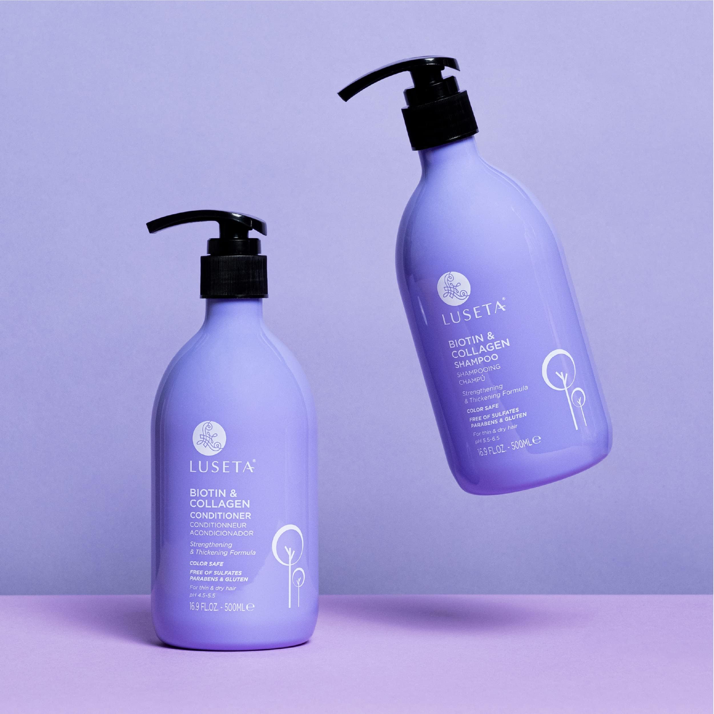 Foto 4 pulgar | Set De Champú Y Acondicionador Luseta Biotin Para El Crecimiento Del Cabello - Venta Internacional.