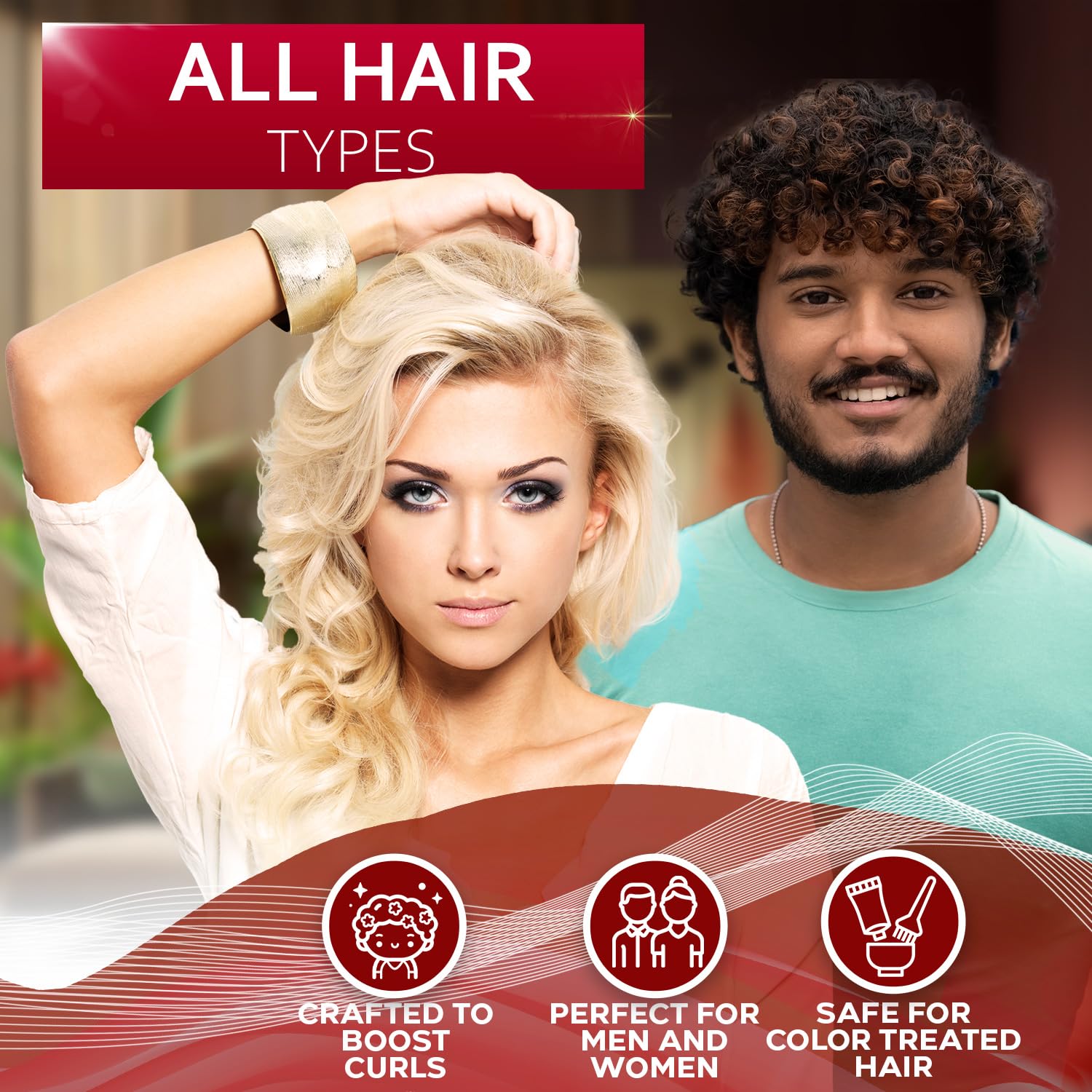 Foto 7 pulgar | Set De Champú Y Acondicionador Bellisso Curly Hair Defining - Venta Internacional.