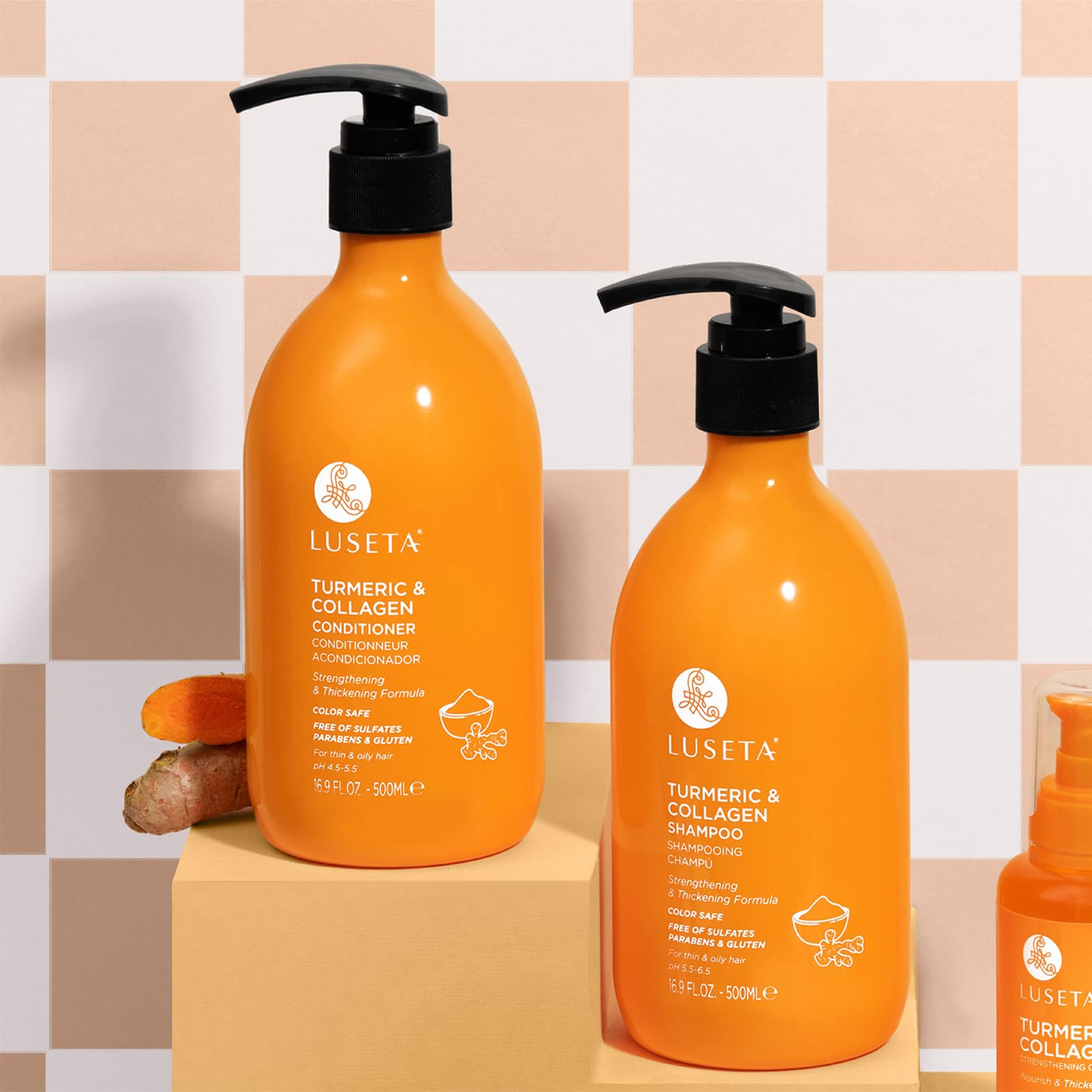 Foto 8 pulgar | Set De Champú Y Acondicionador Luseta Hair Growth 500 Ml - Venta Internacional.