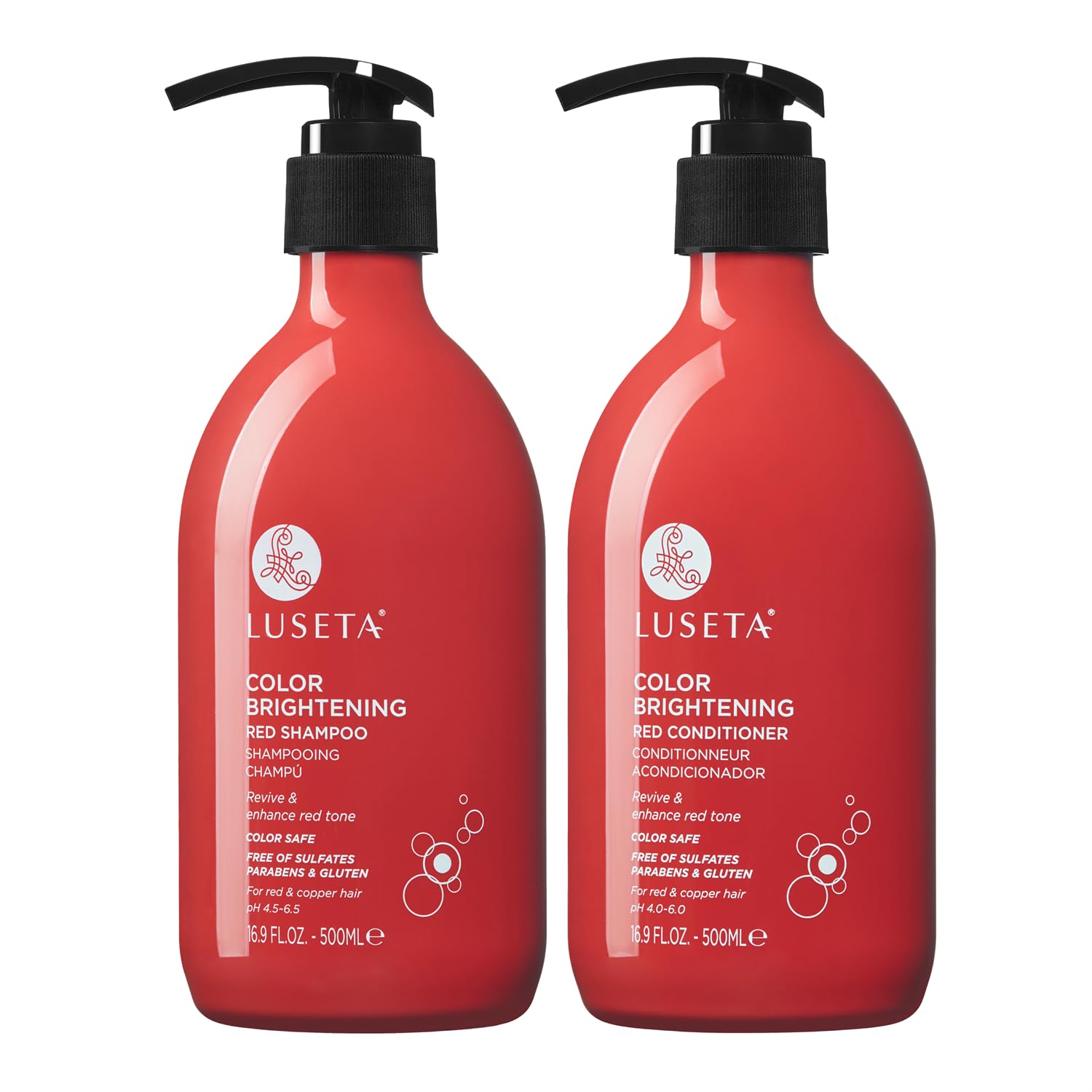 Foto 2 pulgar | Limpiador Y Set Luseta Para Cabello Teñido 500 Ml - Venta Internacional.