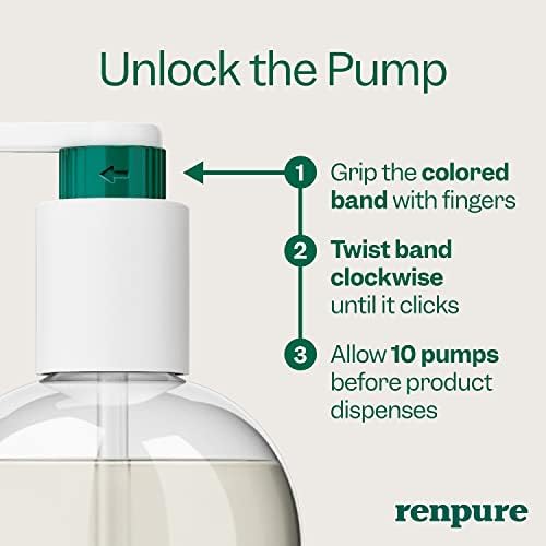 Foto 6 pulgar | Set De Champú Y Acondicionador Renpure Tea Tree & Rosemary 720ml - Venta Internacional.