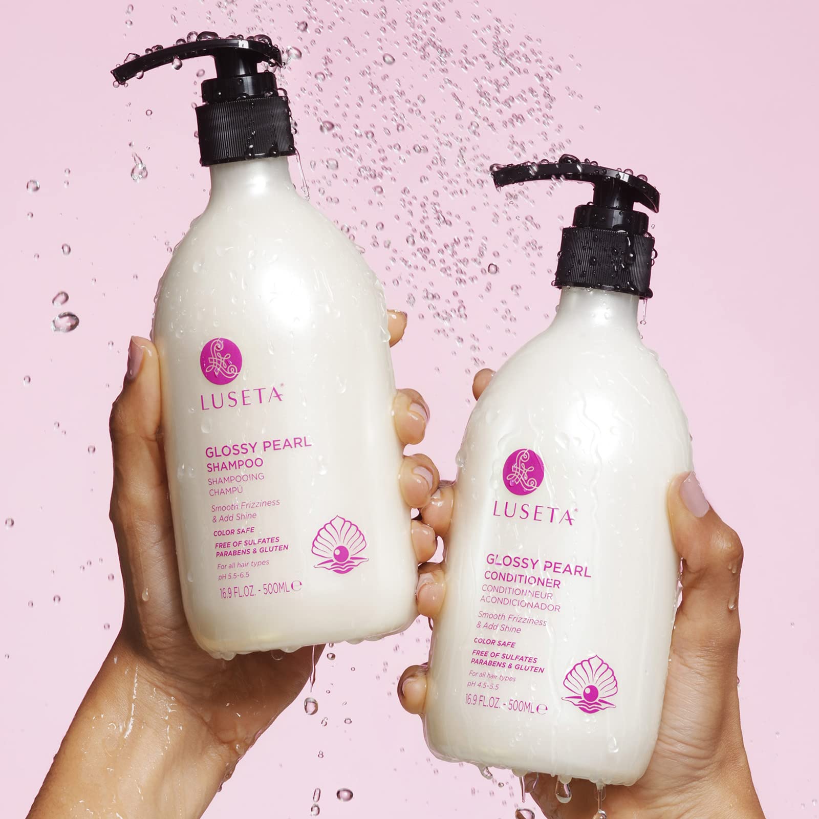 Foto 4 pulgar | Set De Champú Y Acondicionador Luseta Glossy Pearl 500 Ml - Venta Internacional.