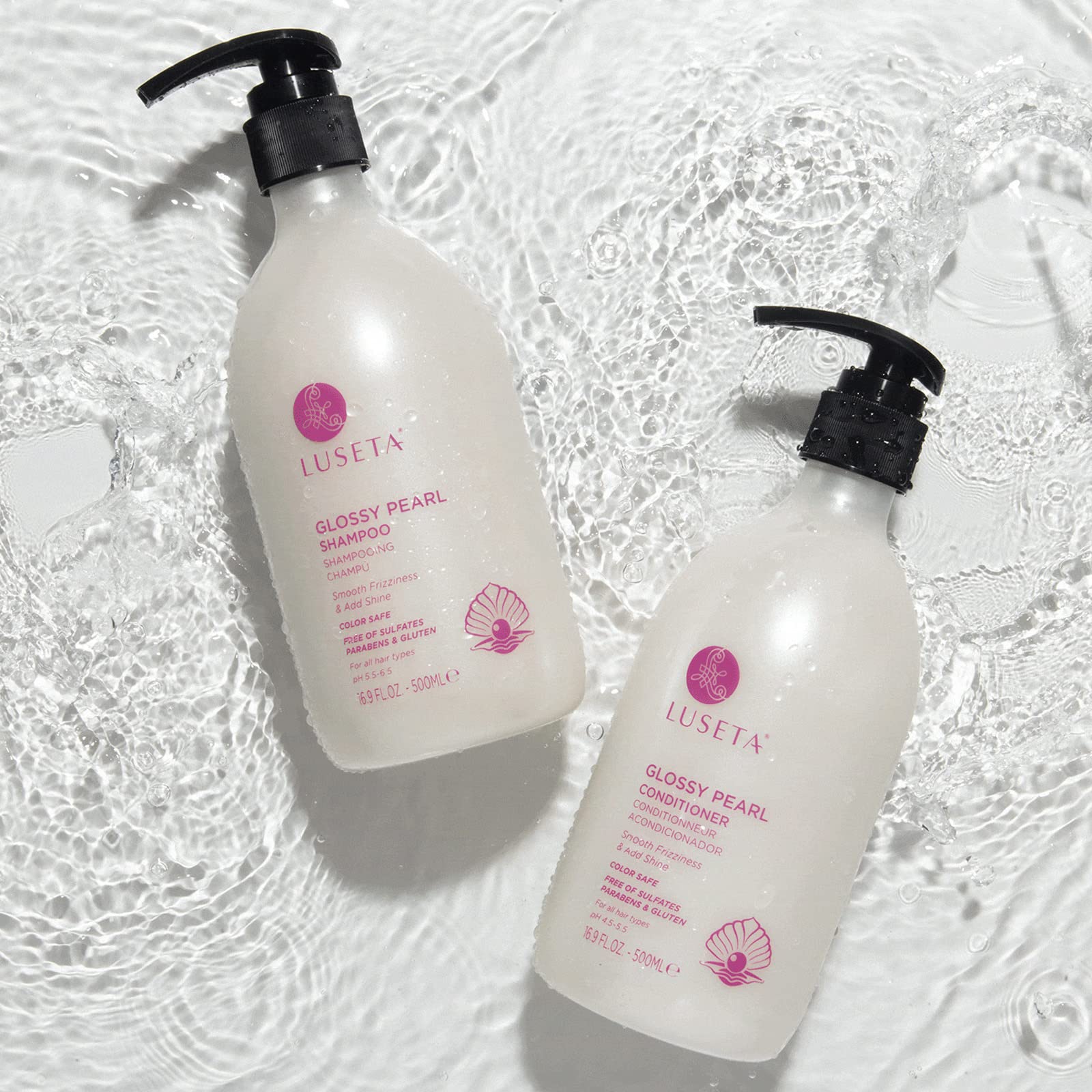 Foto 5 pulgar | Set De Champú Y Acondicionador Luseta Glossy Pearl 500 Ml - Venta Internacional.