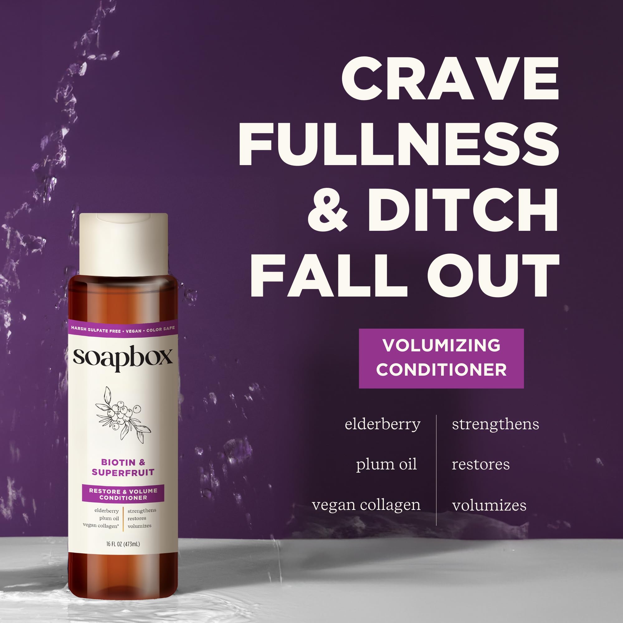 Foto 4 | Set De Champú Y Acondicionador Soapbox Biotin & Superfruit 480 Ml - Venta Internacional.