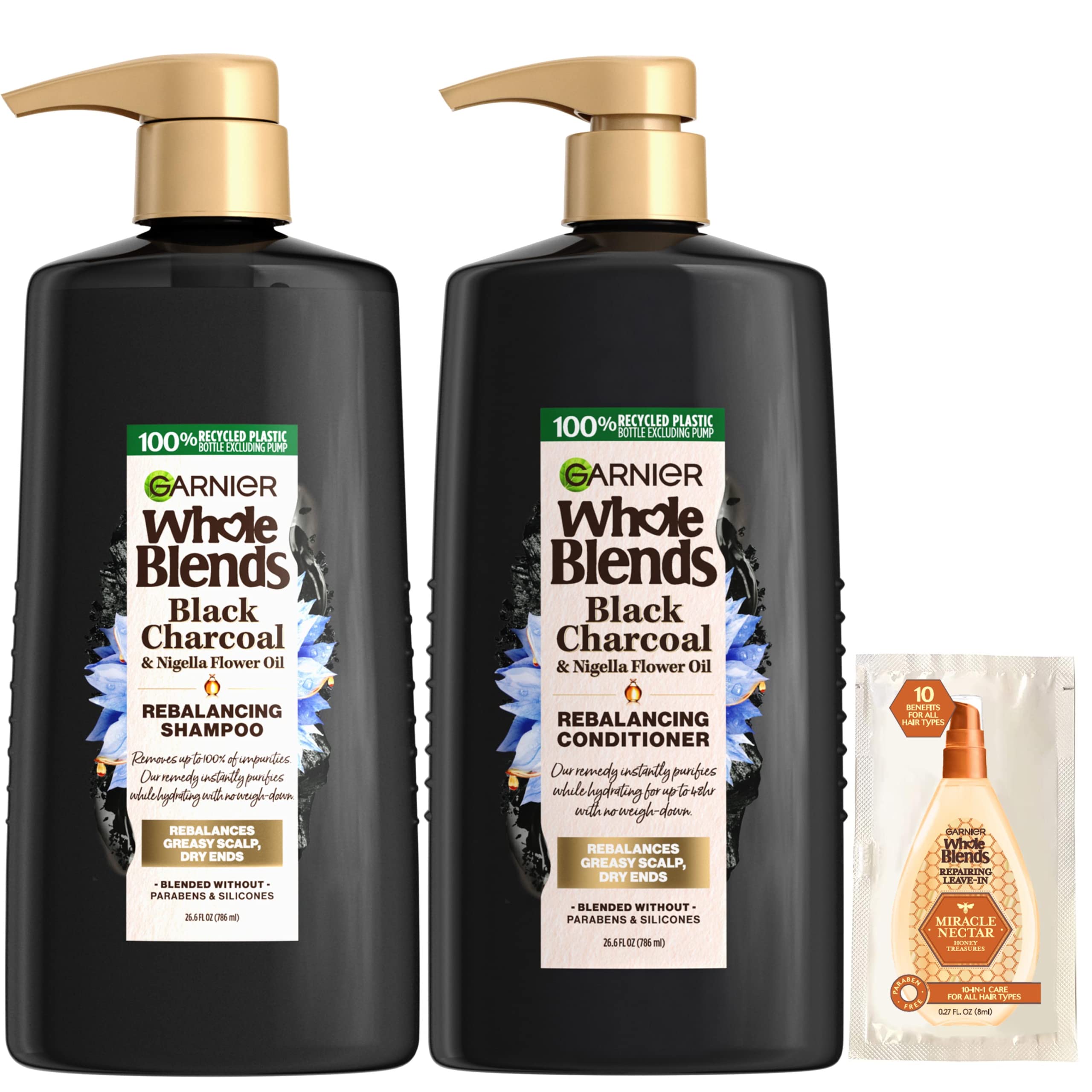 Foto 1 | Set De Champú Y Acondicionador Garnier Whole Blends 780 Ml - Venta Internacional.