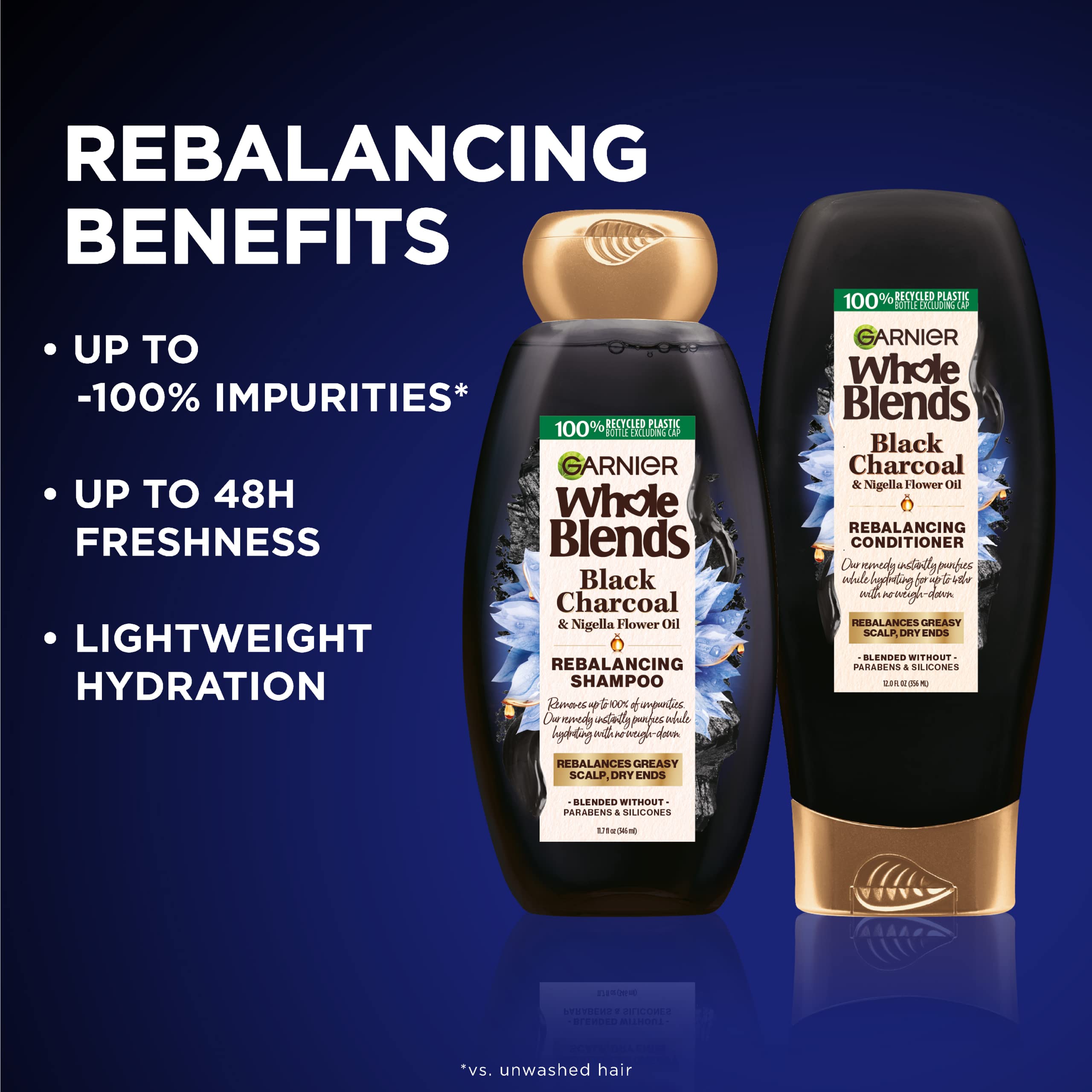 Foto 2 | Set De Champú Y Acondicionador Garnier Whole Blends 780 Ml - Venta Internacional.