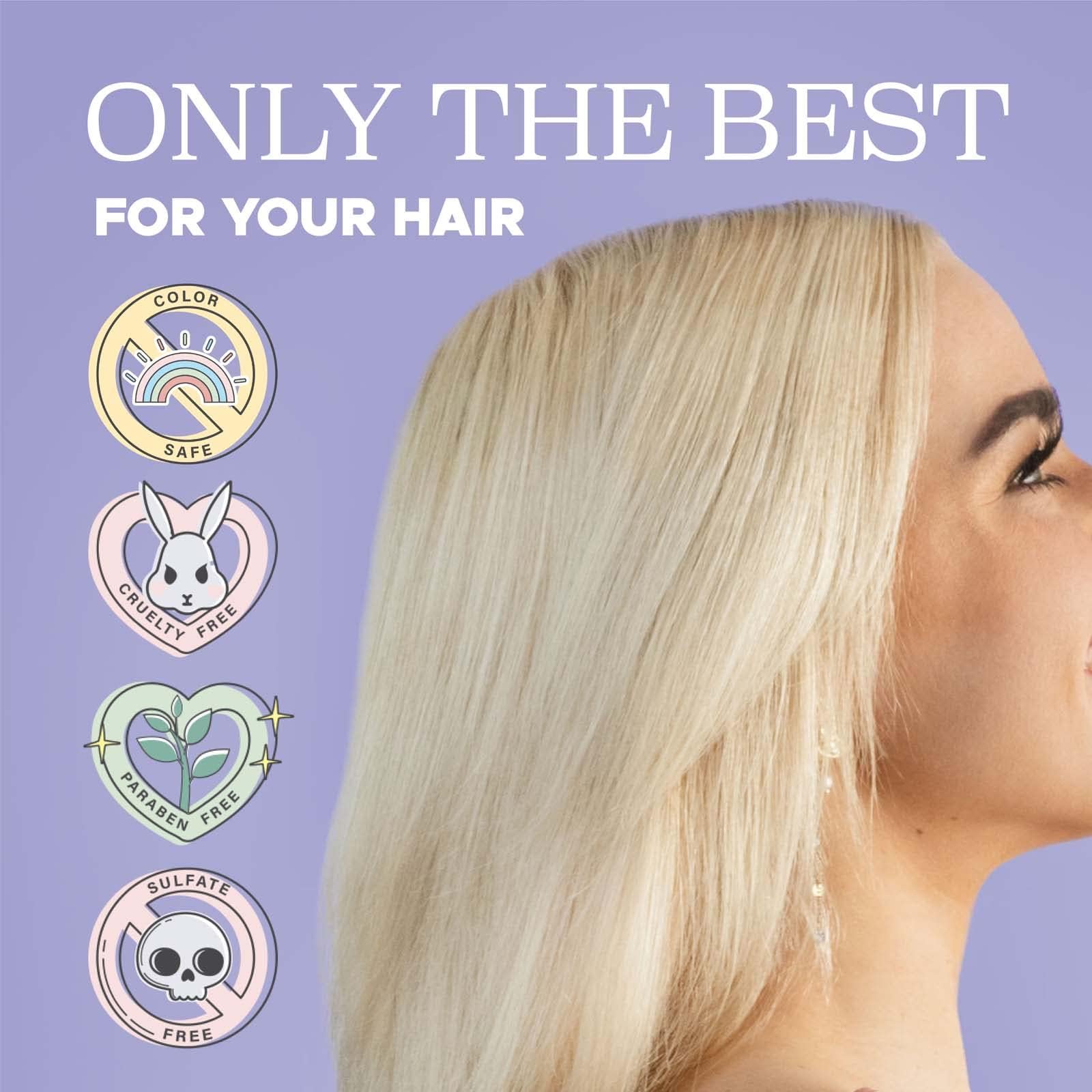 Foto 6 pulgar | Set De Champú Y Acondicionador Luseta Purple Para Cabello Rubio - Venta Internacional.