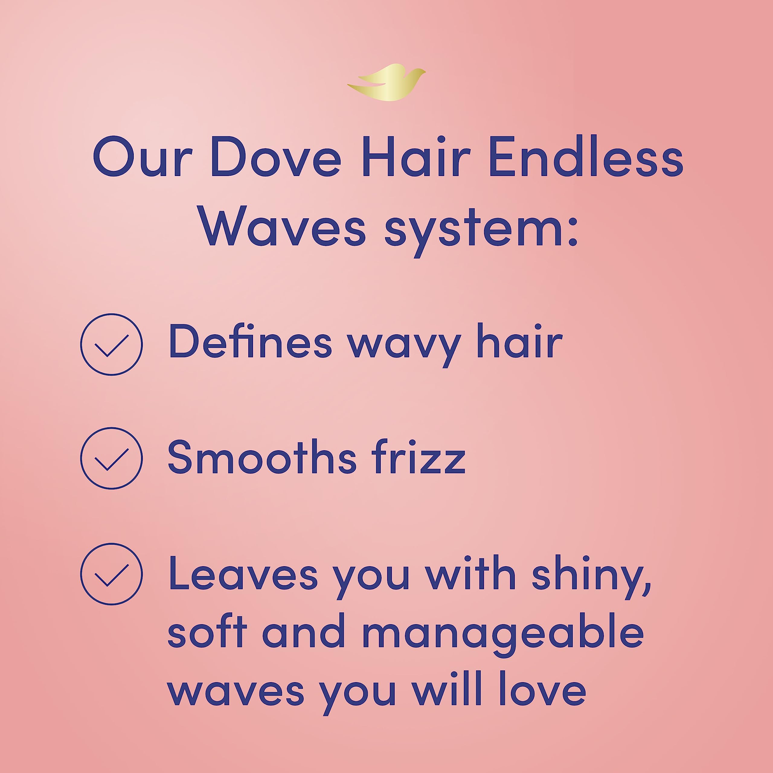 Foto 7 pulgar | Set De Champú Y Acondicionador Dove Endless Waves Curly Hair - Venta Internacional.