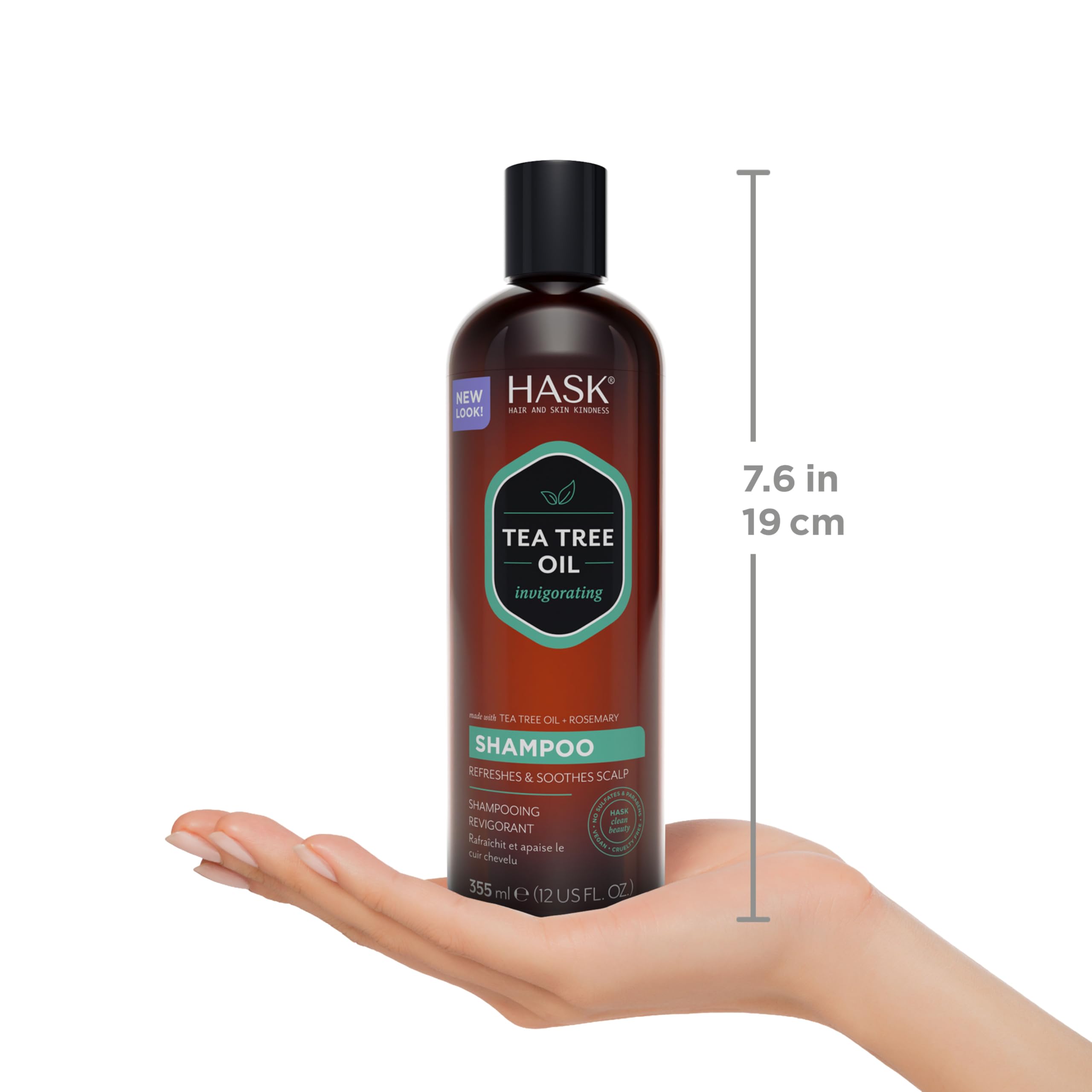 Foto 7 pulgar | Set De Champú Y Acondicionador Hask Tea Tree Oil & Rosemary - Venta Internacional.