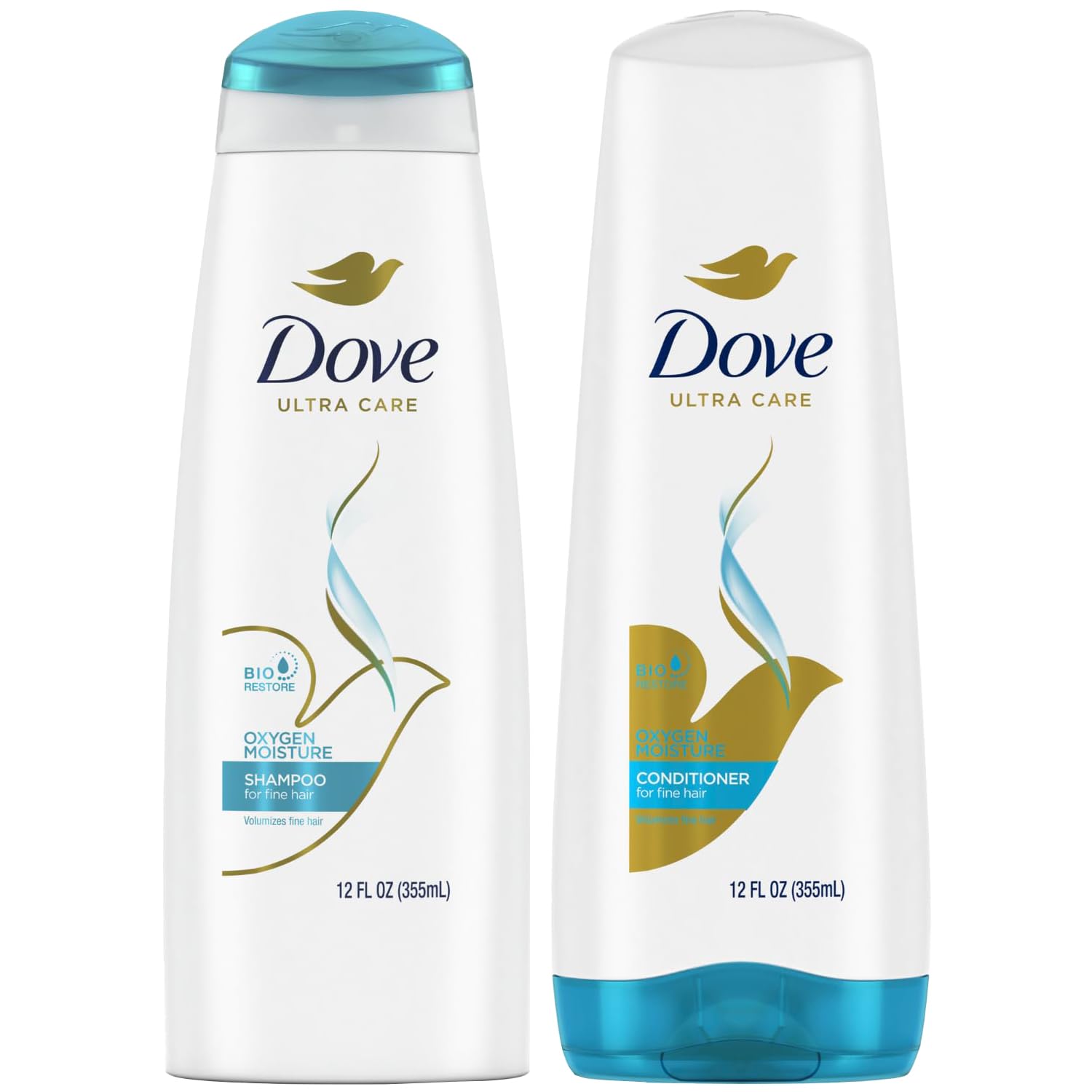 Set De Champú Y Acondicionador Dove Oxygen Moisture 360 Ml - Venta Internacional.