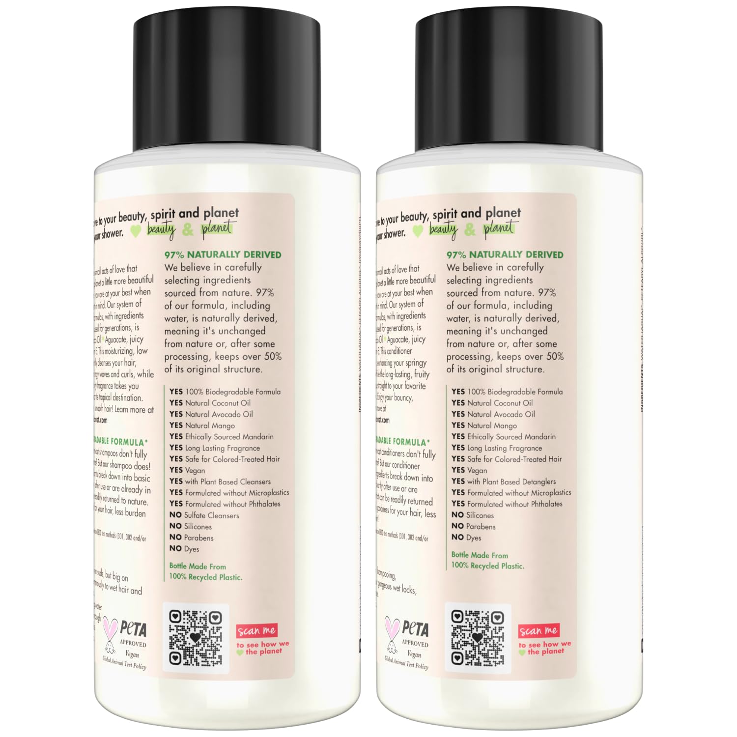 Foto 3 pulgar | Champú Y Acondicionador Love Beauty Planet Avocado Oil - Venta Internacional.