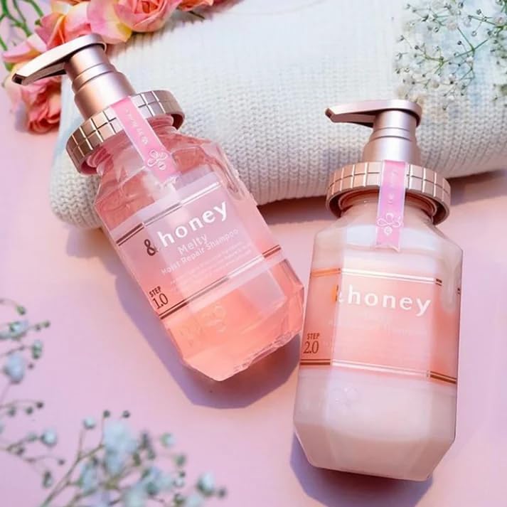 Foto 7 pulgar | Set De Champú Y Tratamiento Honey Melty Moist Repair Para Cabello Encrespado - Venta Internacional.