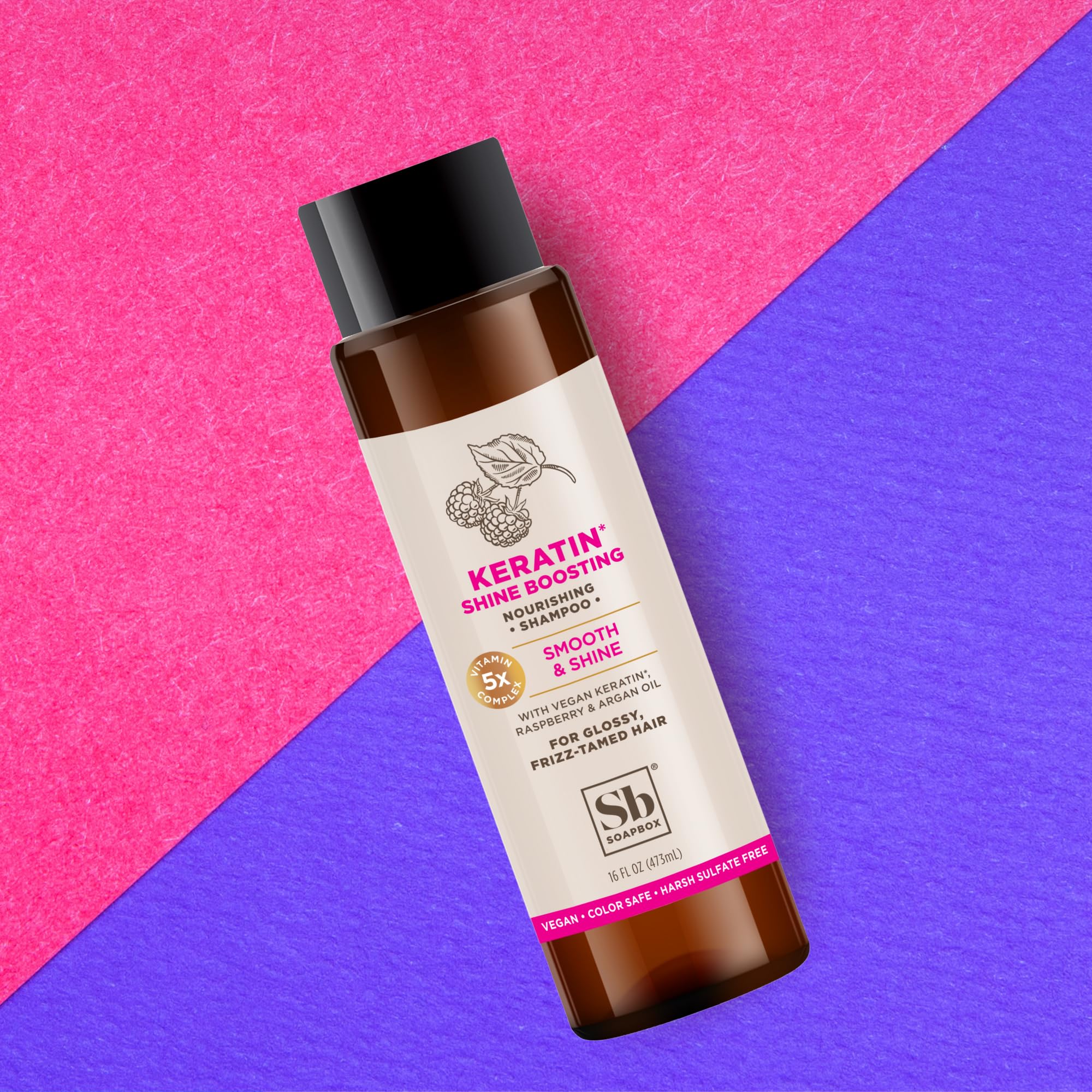 Foto 4 pulgar | Set De Champú Y Acondicionador Soapbox Shine Boosting Keratin - Venta Internacional.