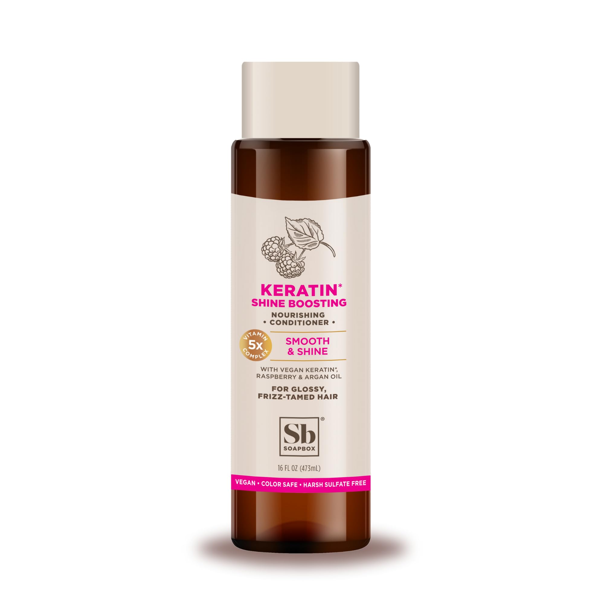 Foto 5 pulgar | Set De Champú Y Acondicionador Soapbox Shine Boosting Keratin - Venta Internacional.