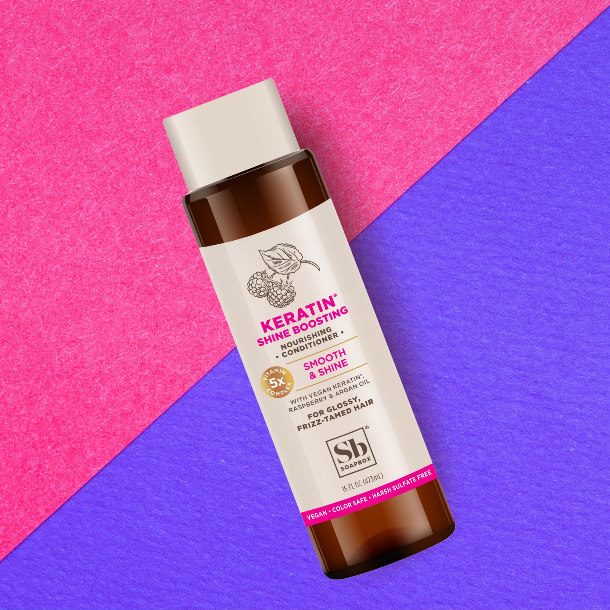 Foto 6 pulgar | Set De Champú Y Acondicionador Soapbox Shine Boosting Keratin - Venta Internacional.