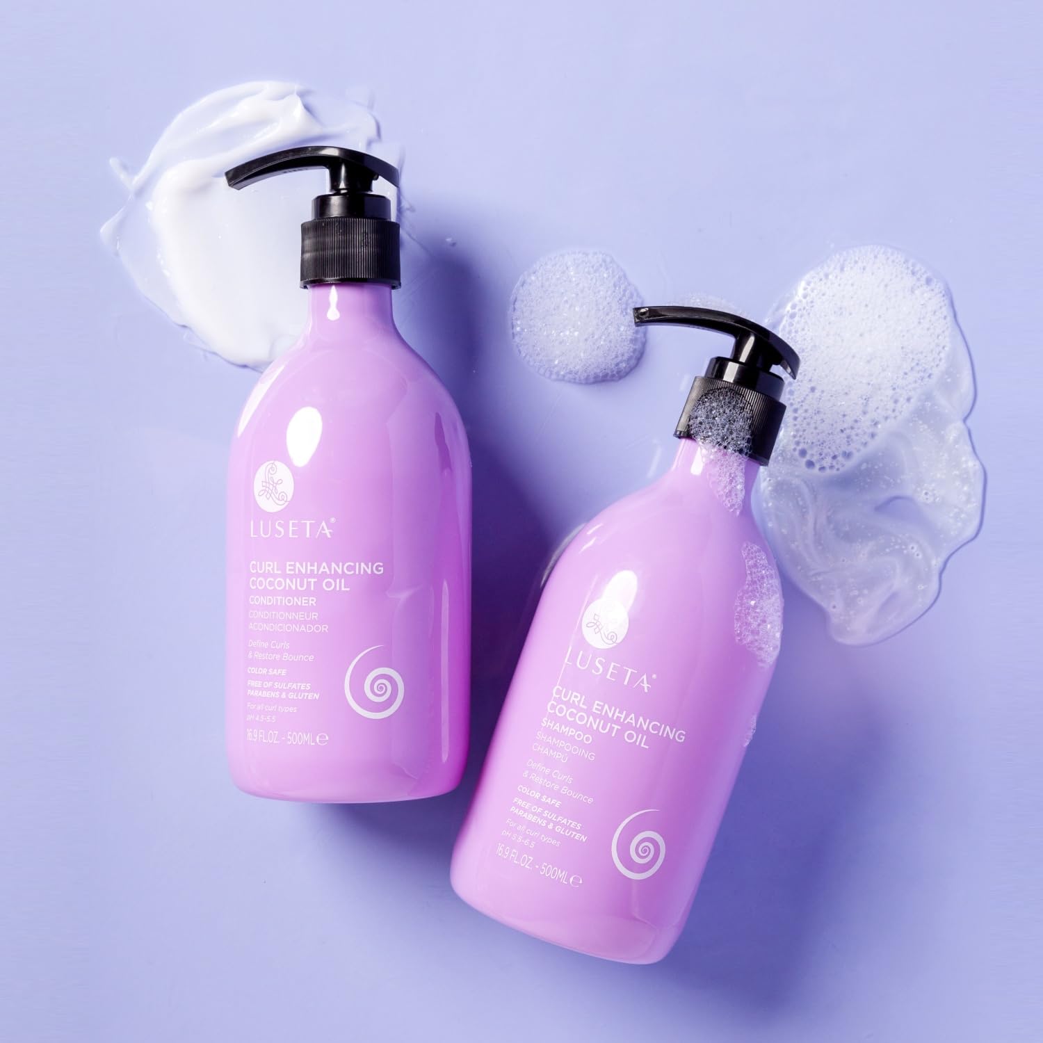Foto 6 pulgar | Set De Champú Y Acondicionador Luseta Curly Hair Con Aceite De Coco - Venta Internacional.