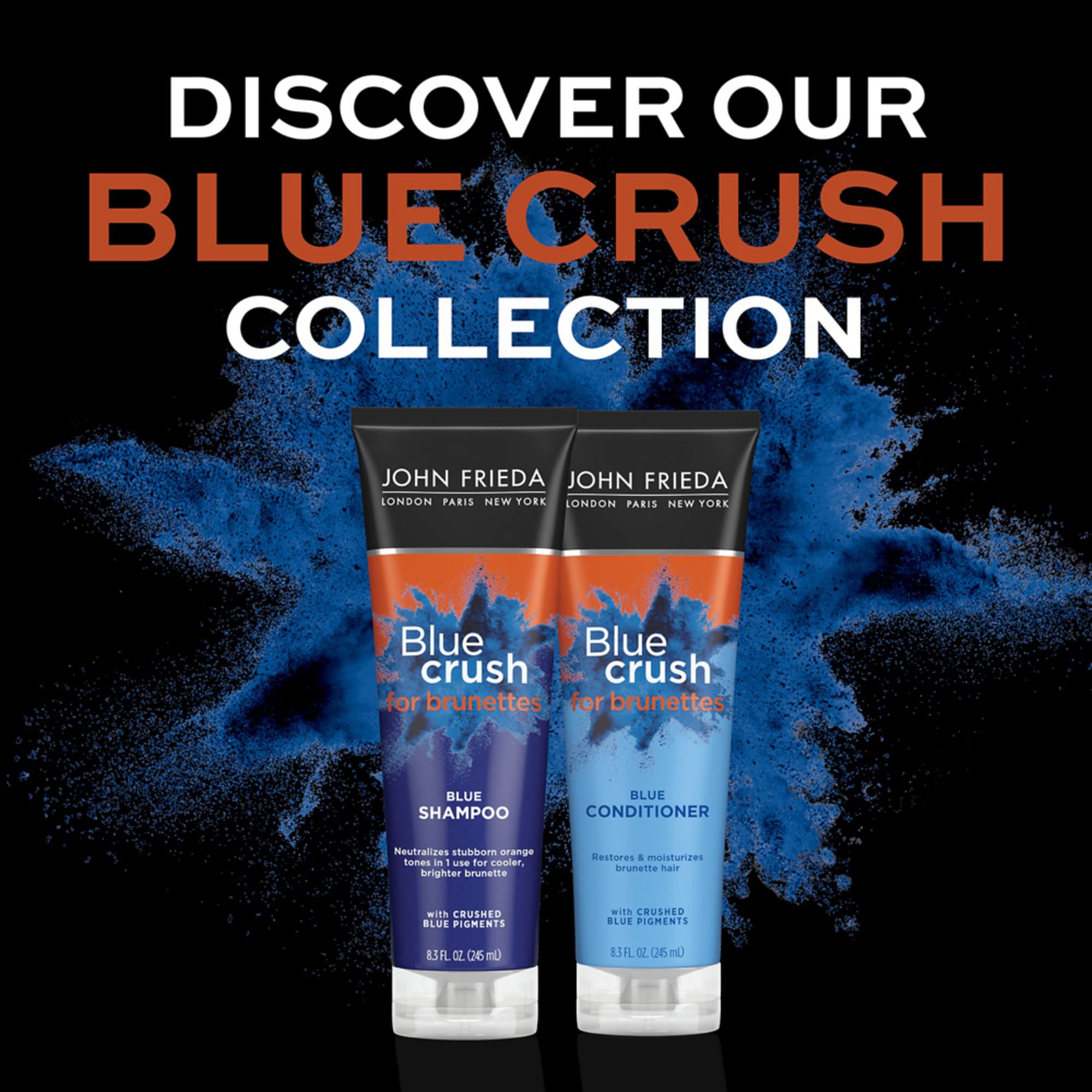 Foto 8 pulgar | Set De Champú Y Acondicionador John Frieda Blue Crush 245 Ml - Venta Internacional.