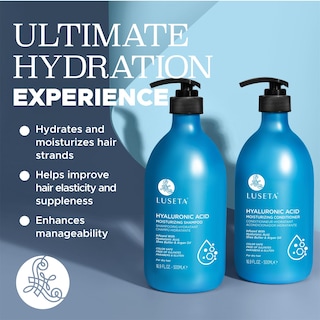 Foto 3 | Set De Champú Y Acondicionador Luseta Hidratante De 500 Ml Con Aceite De Argán - Venta Internacional.