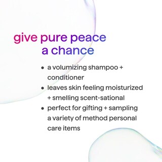 Foto 3 | Set De Regalo Method, Gel De Baño Y Cuidado Del Cabello Pure Peace, 100 Ml - Venta Internacional.