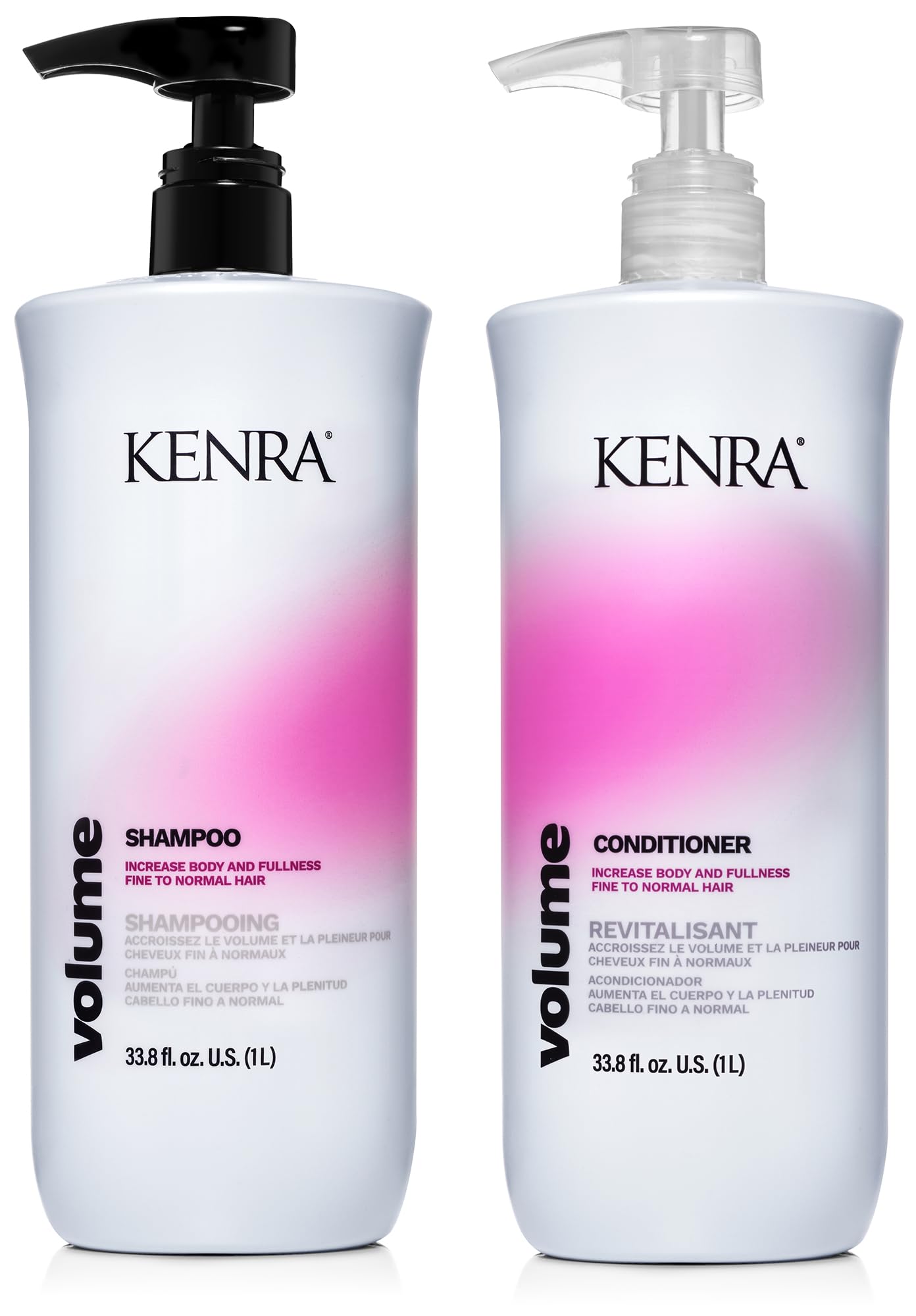 Set De Champú Y Acondicionador Kenra Volume Para Cabello Fino A Normal - Venta Internacional.