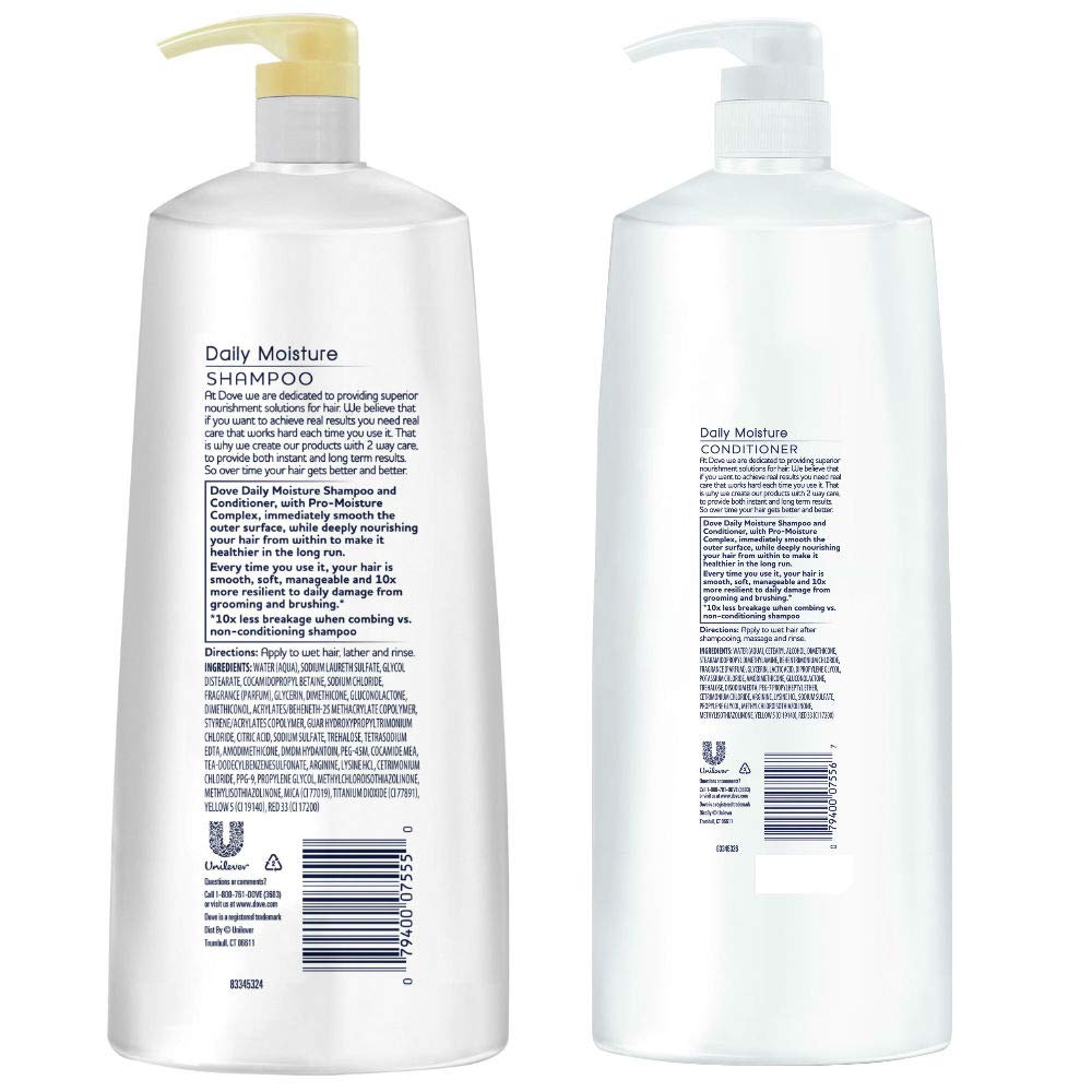 Foto 2 | Set De Champú Y Acondicionador Dove Nutritive Solutions 1.18l - Venta Internacional.