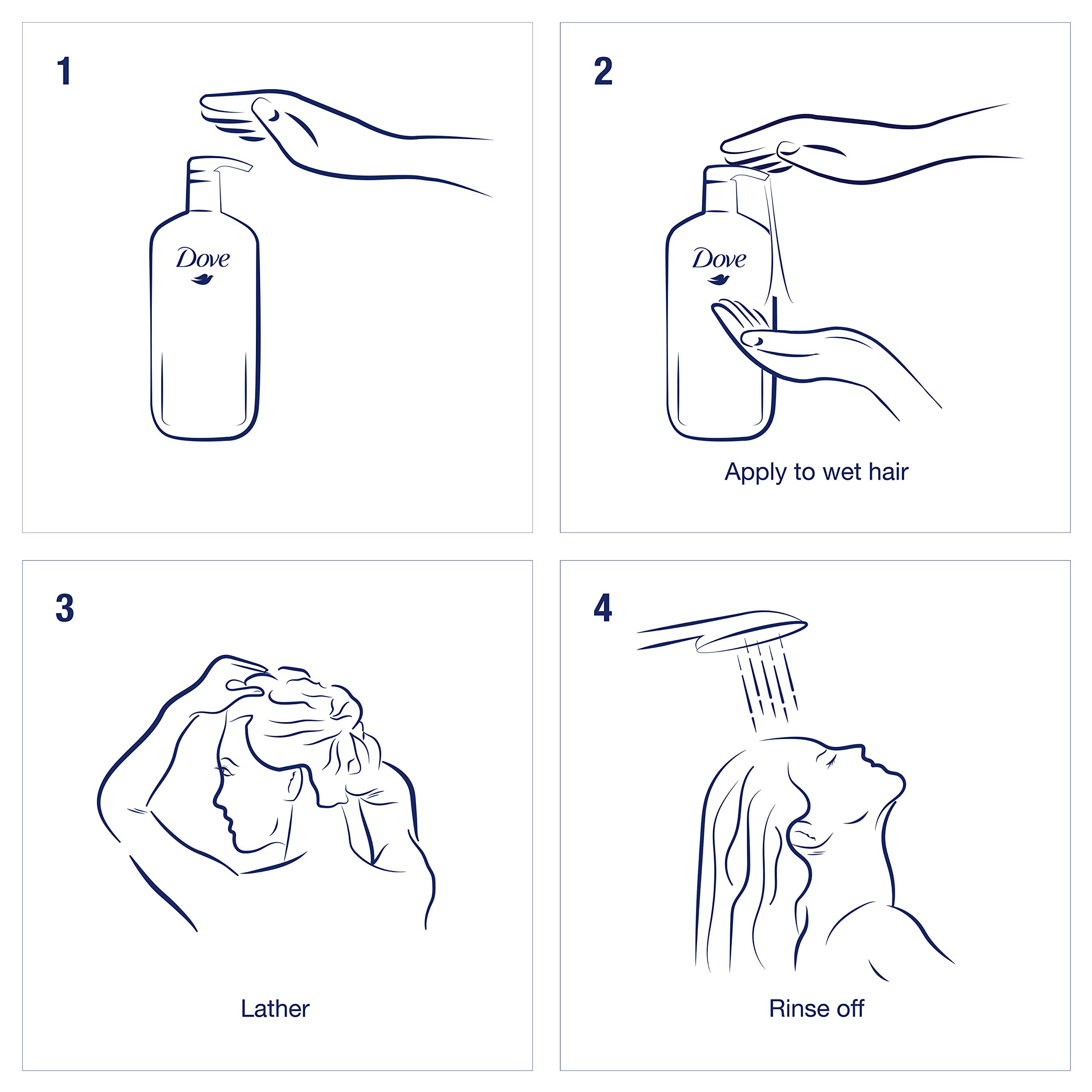 Foto 5 pulgar | Set De Champú Y Acondicionador Dove Nutritive Solutions 1.18l - Venta Internacional.